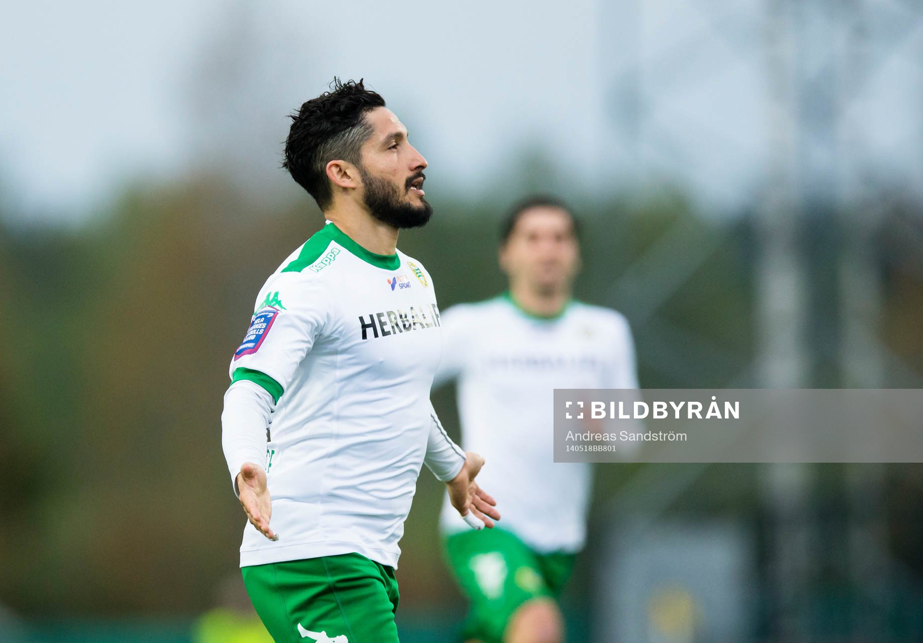Hammarbys Pablo Piñones-Arce firar sitt 2-3 mål