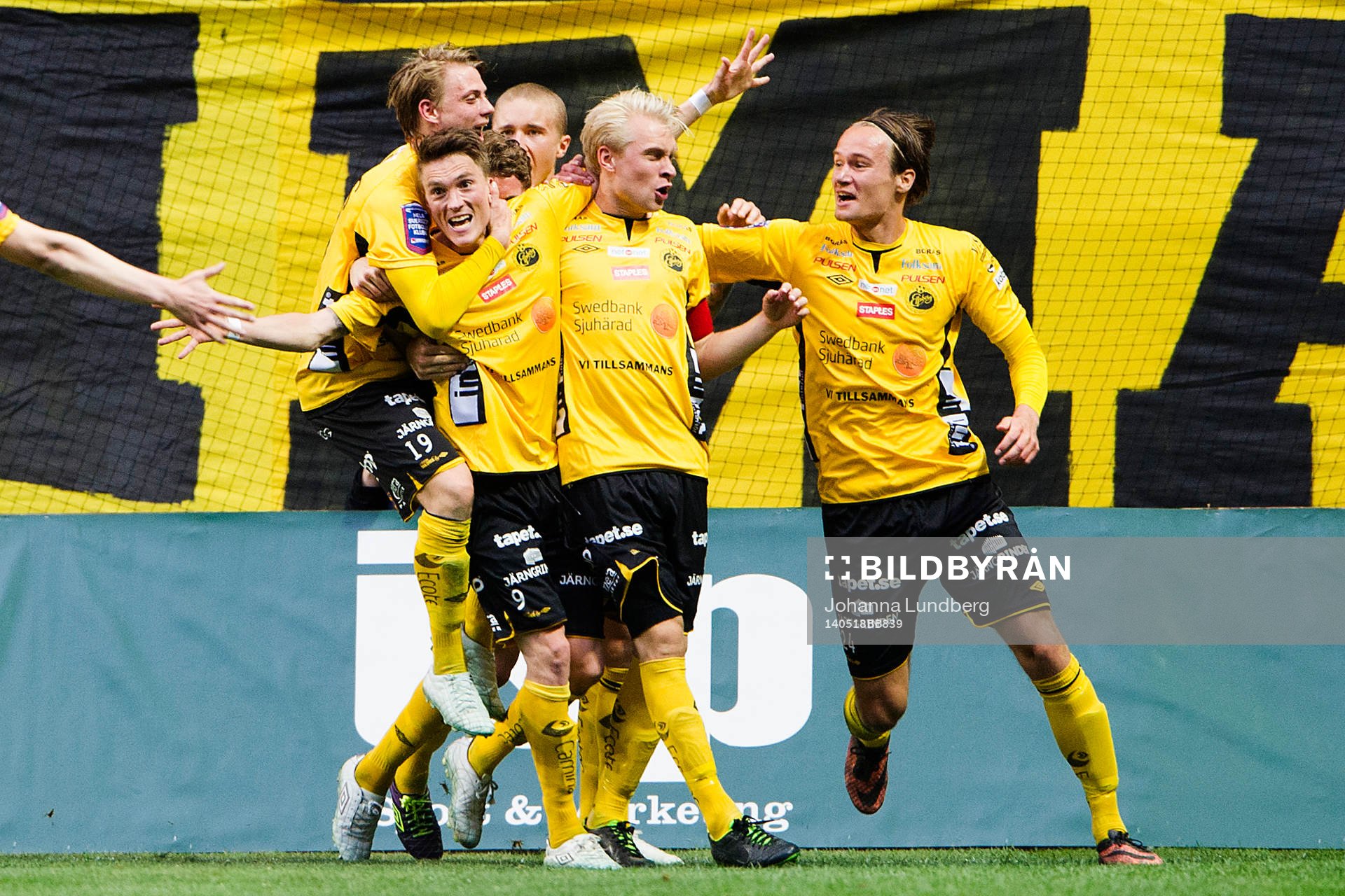 Elfsborgs Lasse Nilsson jublar