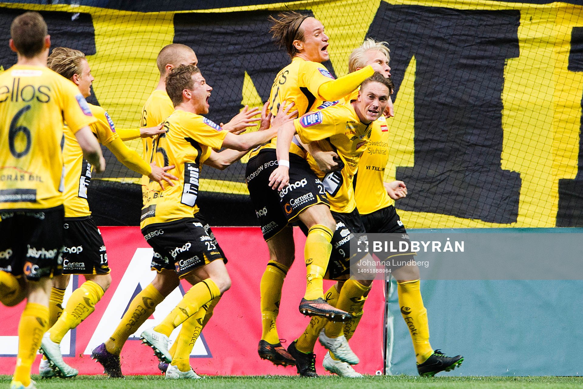 Elfsborgs Lasse Nilsson jublar