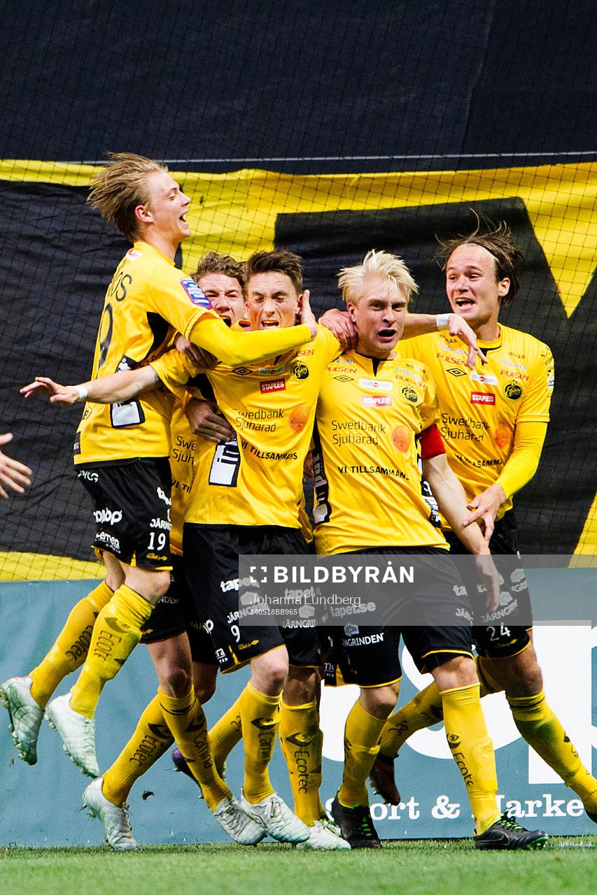 Elfsborgs Lasse Nilsson jublar