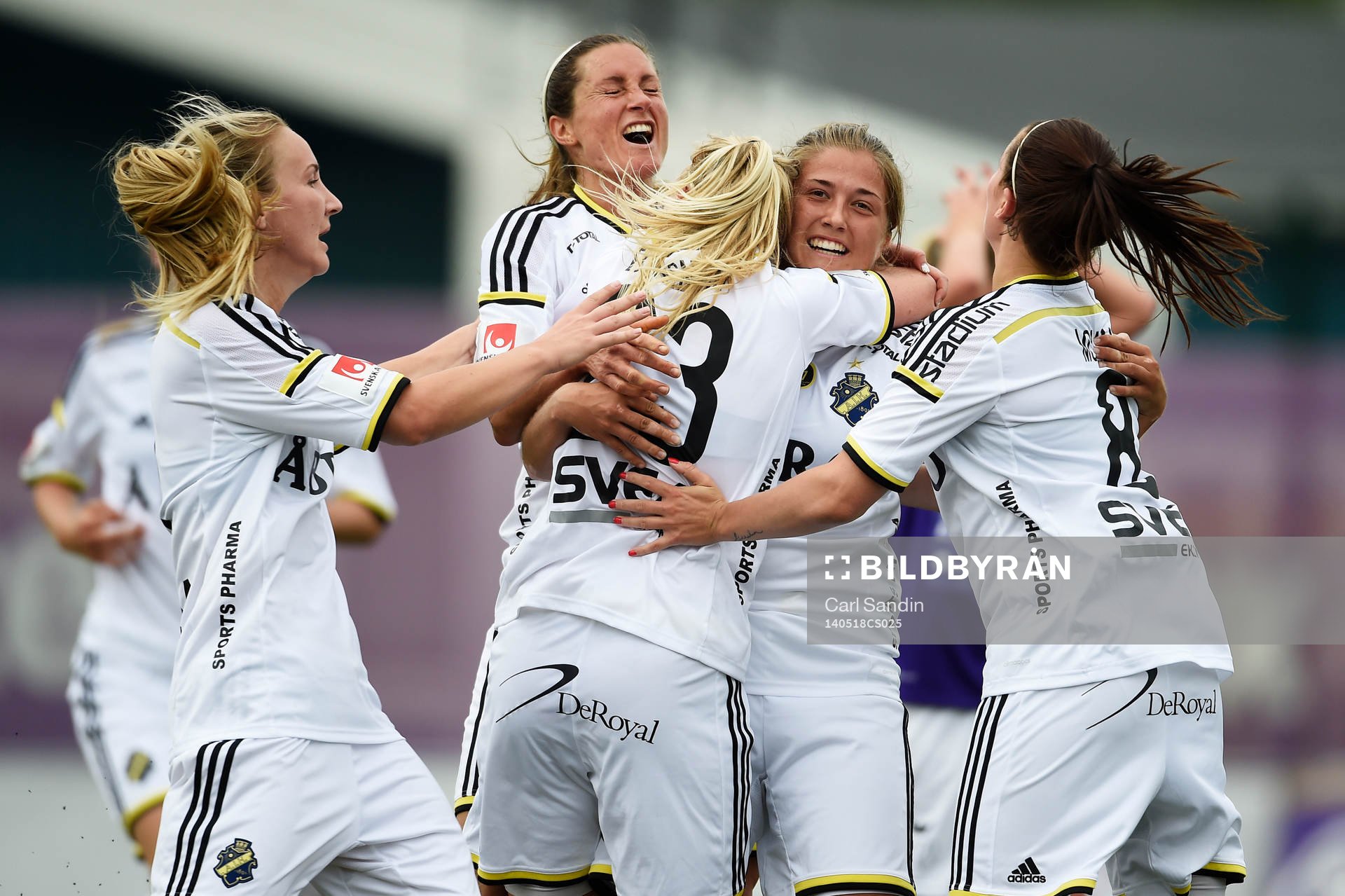 AIKs Filippa Angeldal jublar