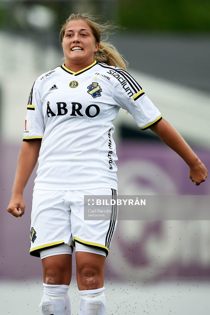 AIKs Filippa Angeldal jublar