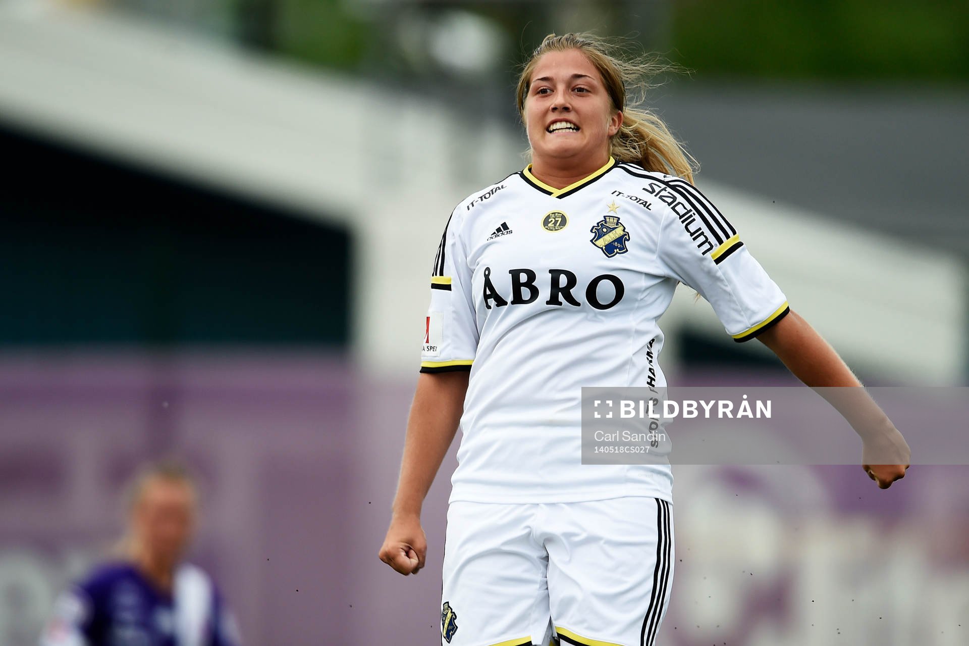 AIKs Filippa Angeldal jublar