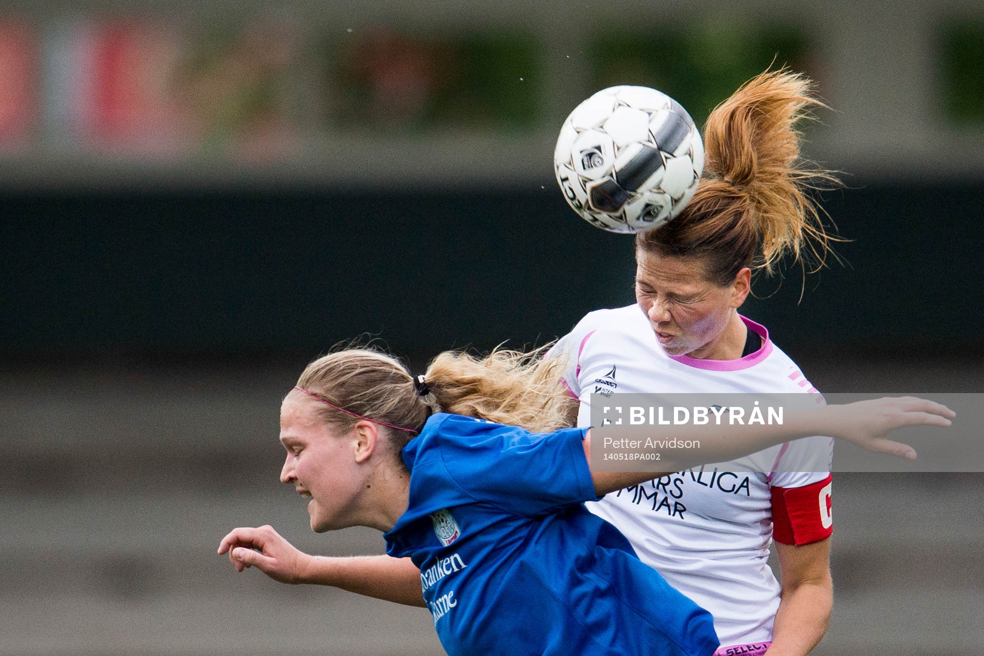 Rosengårds Sara Björk Gunnarsdottir i nickduell med