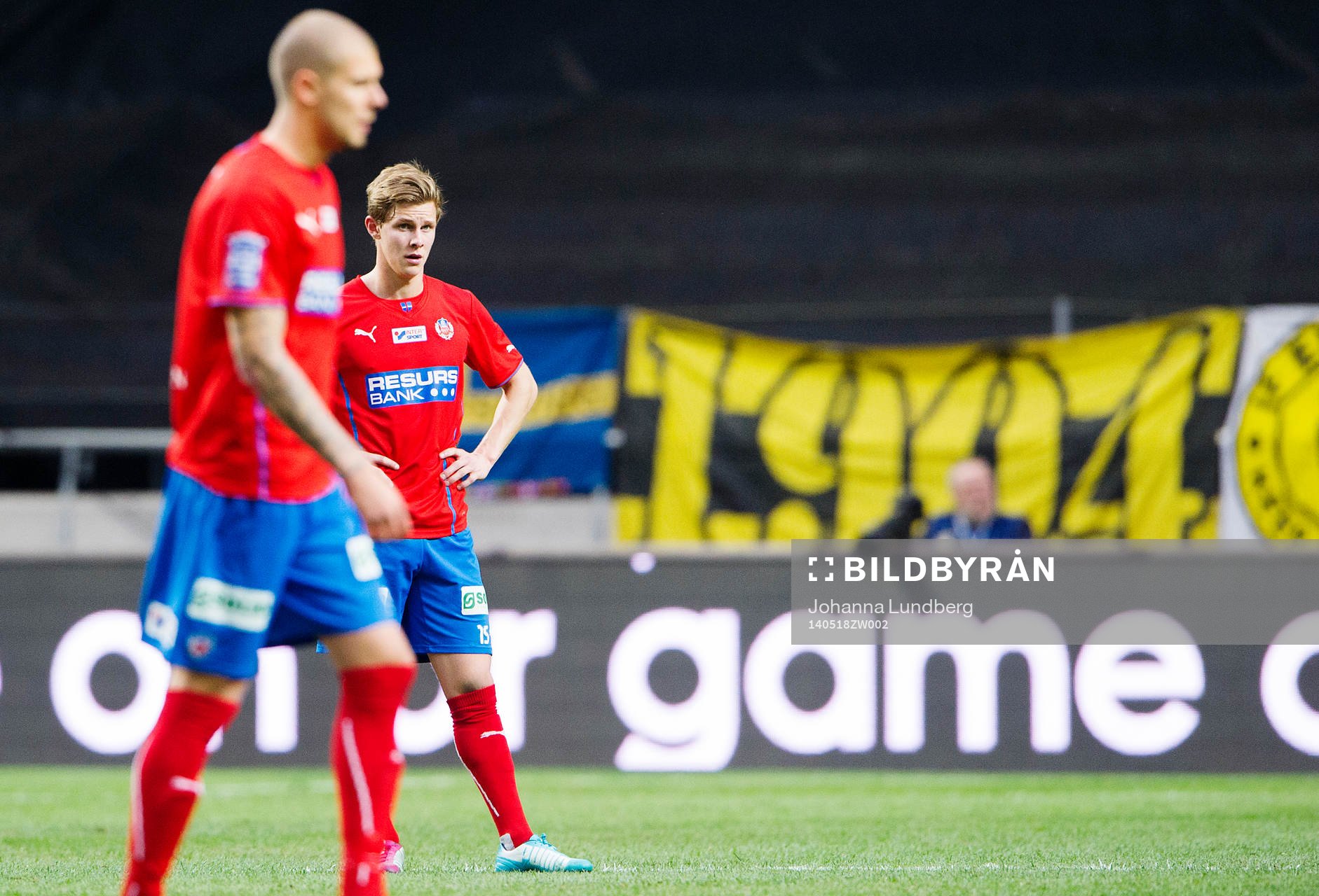Helsingborgs Emil Krafth deppar
