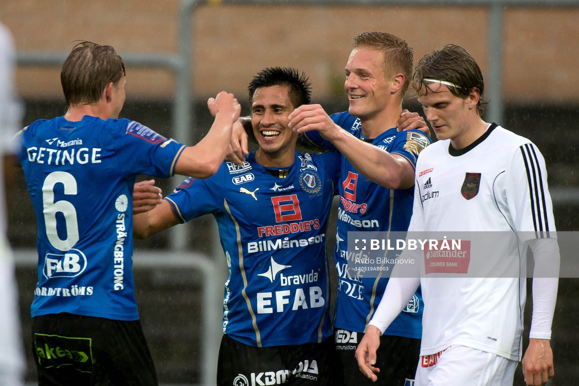 Halmstads Johan Blomberg, Antonio Rojas och Gudjón