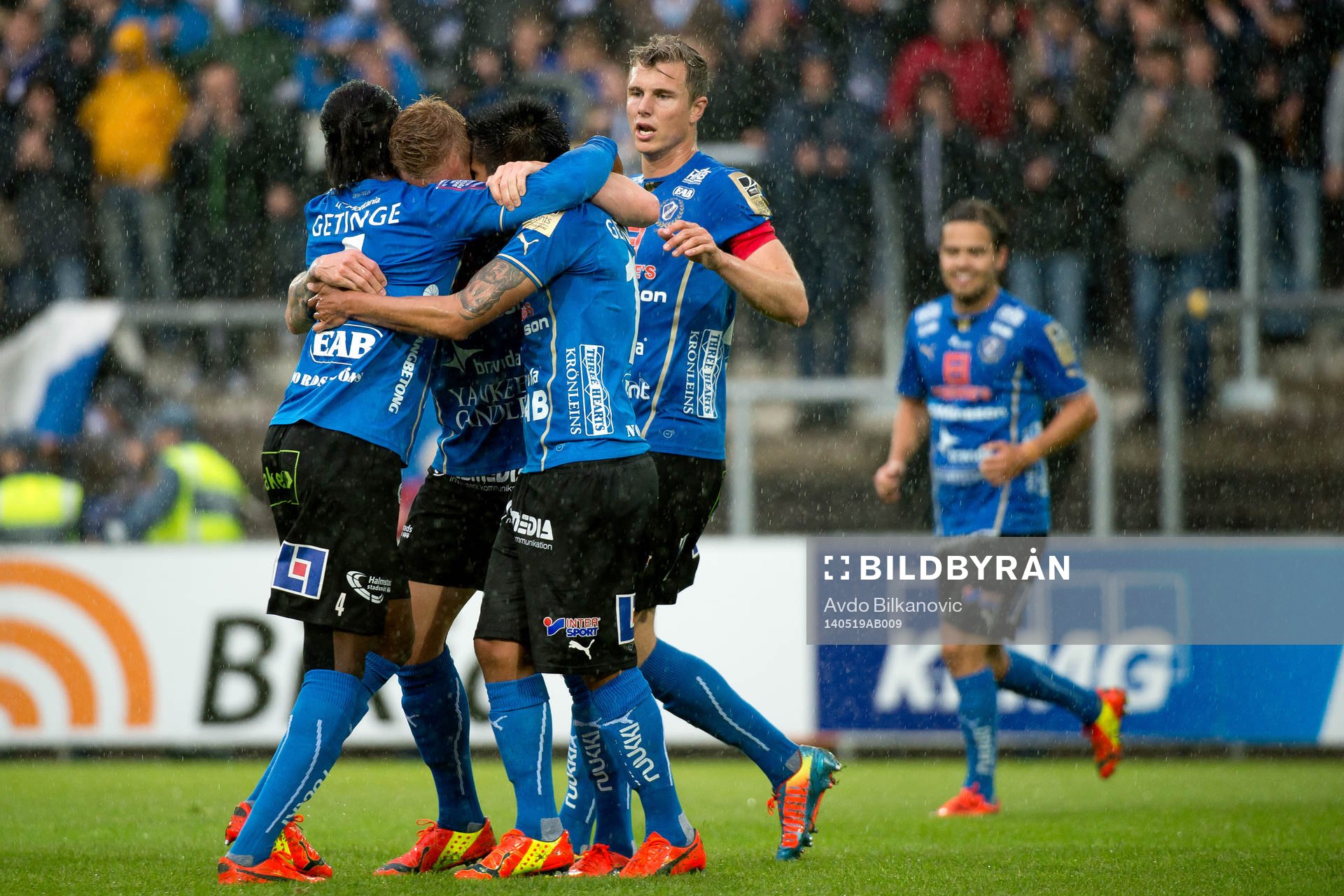 Halmstads King Osei Gyan, Gudjón Baldvinsson, Antonio
