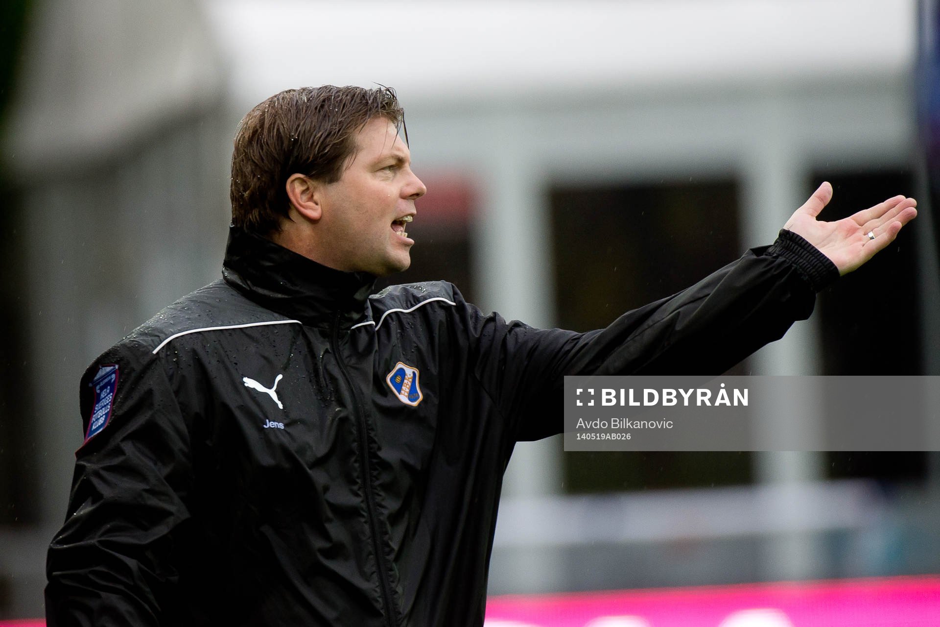 Halmstads tränare Jens Gustafsson