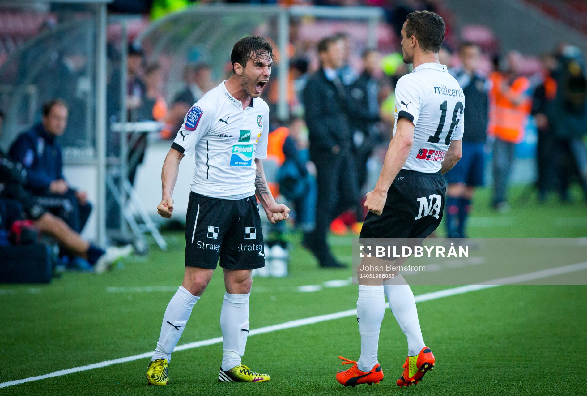 Örebros Nordin Gerzic jublar