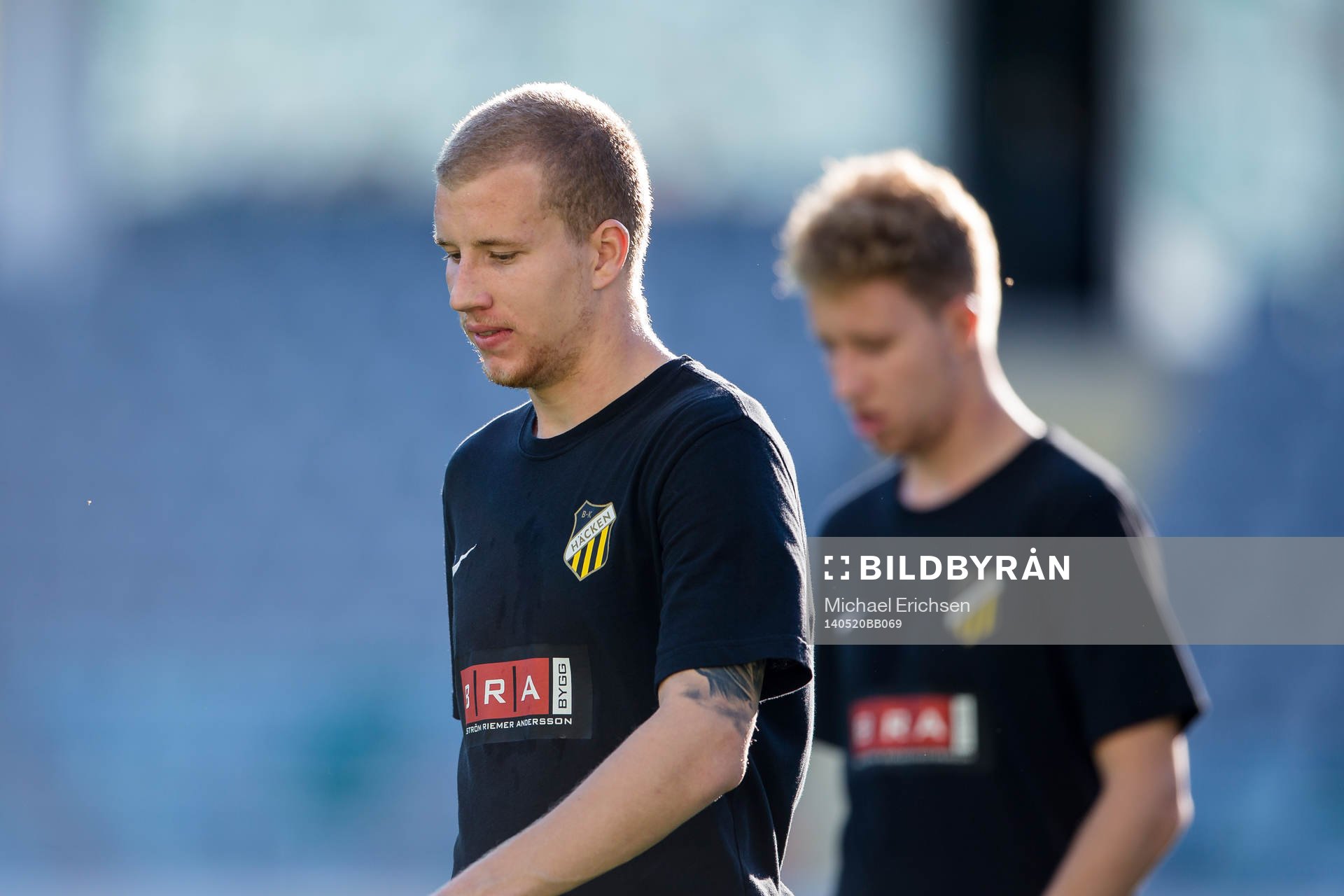 Häckens bröder Simon Gustafson och Samuel Gustafson innan