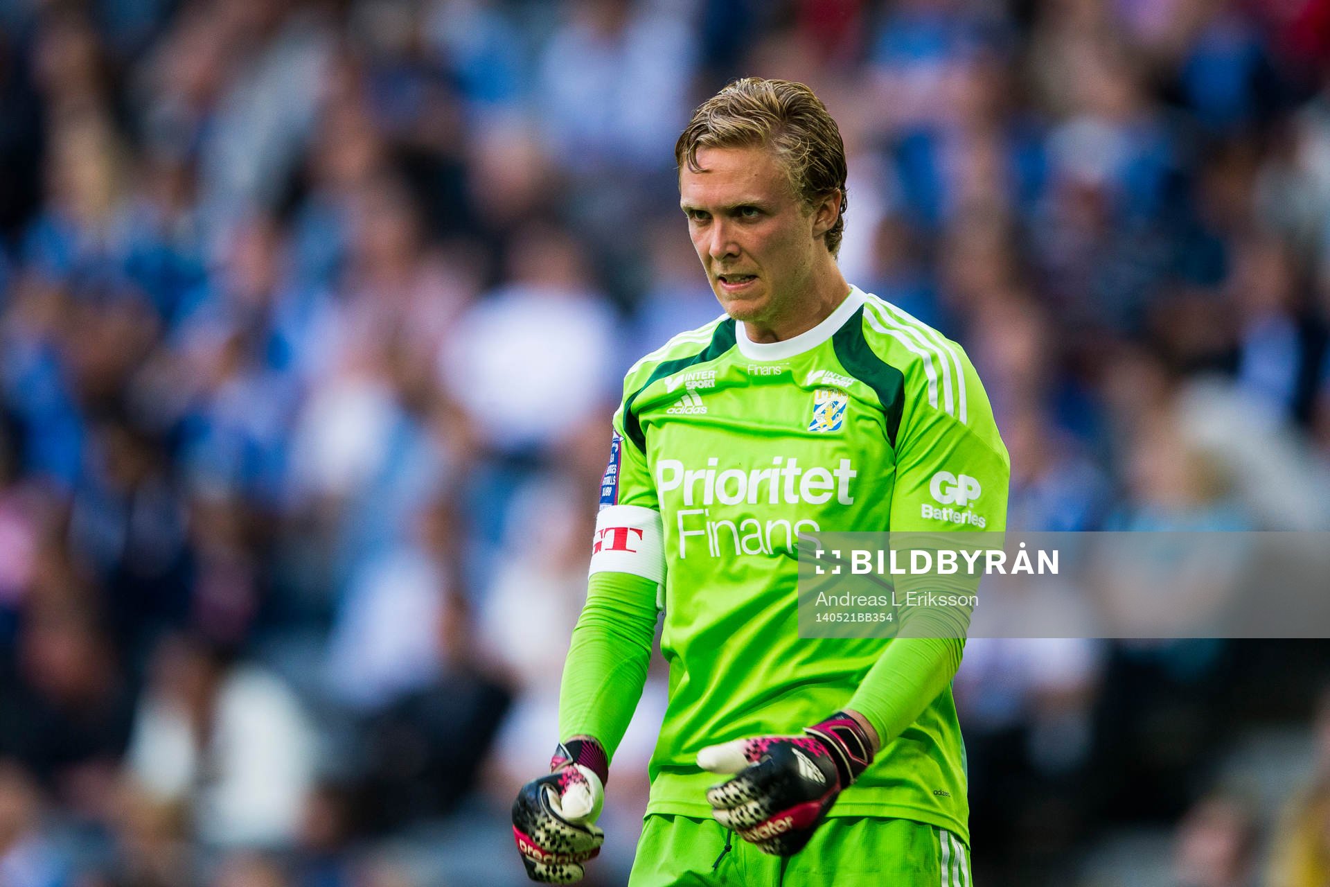 IFK Göteborgs målvakt Marcus Sandberg