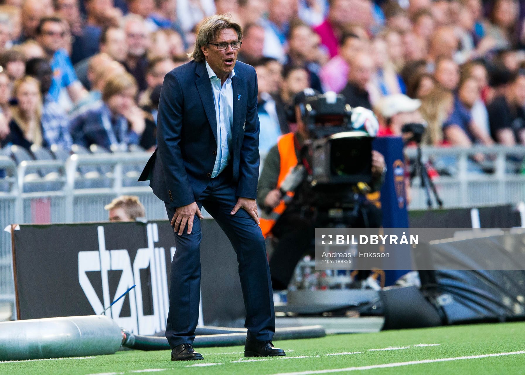 Djurgårdens tränare Per Olsson