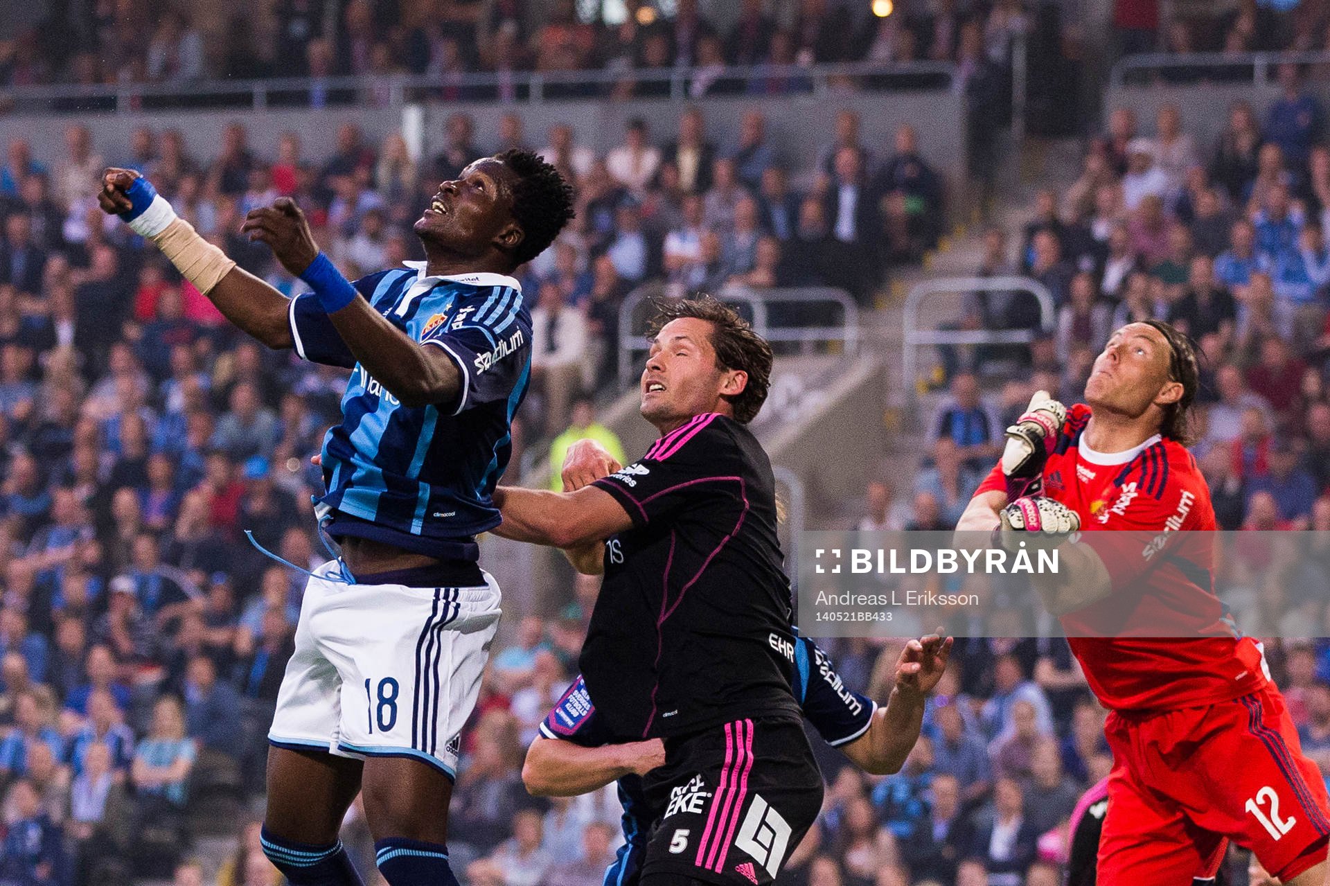 Djurgårdens Daniel Amartey, IFK Göteborgs Philip Haglund