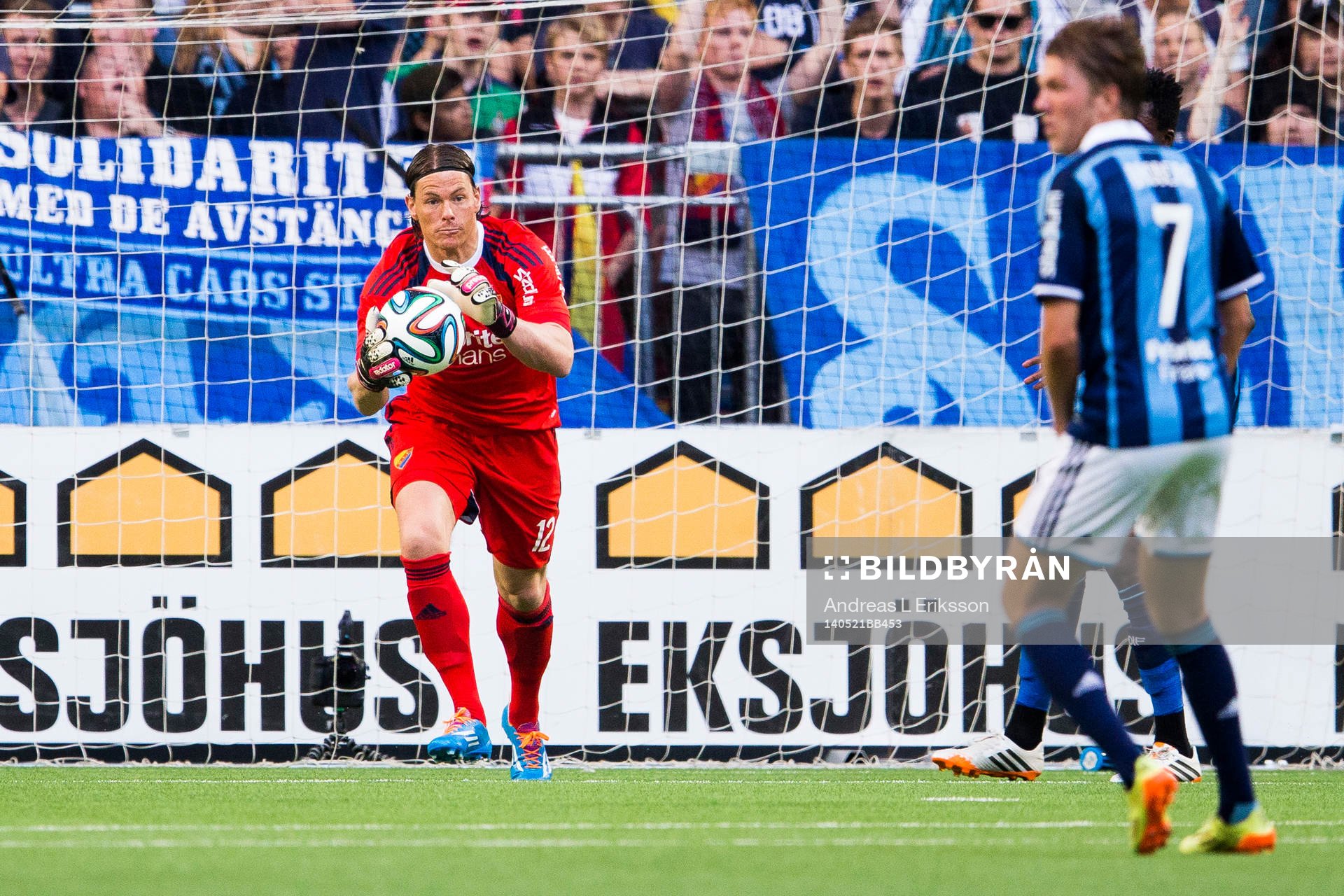 Djurgårdens målvakt Kenneth Høie