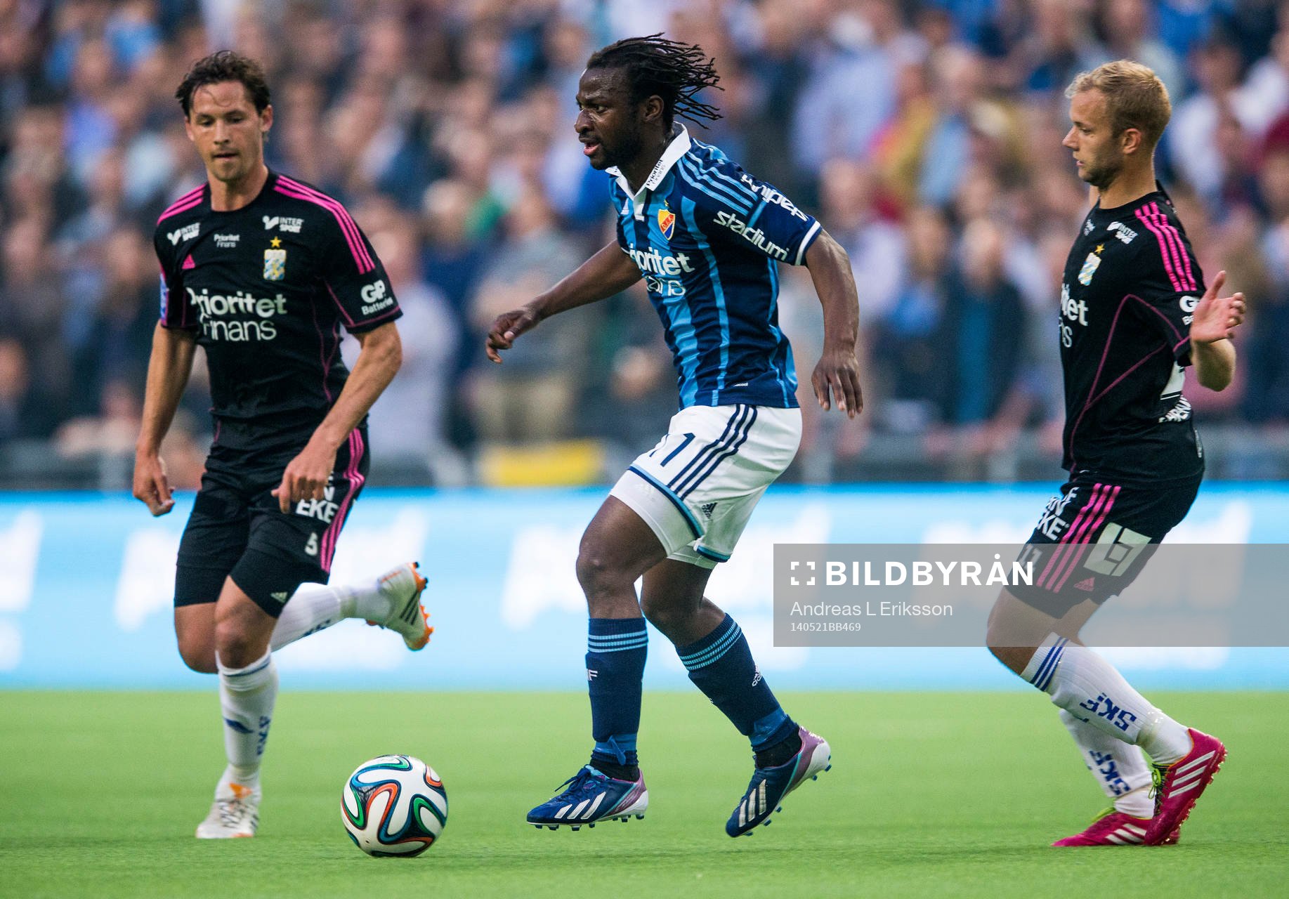 IFK Göteborgs Philip Haglund (h) och Robin Söder (v)