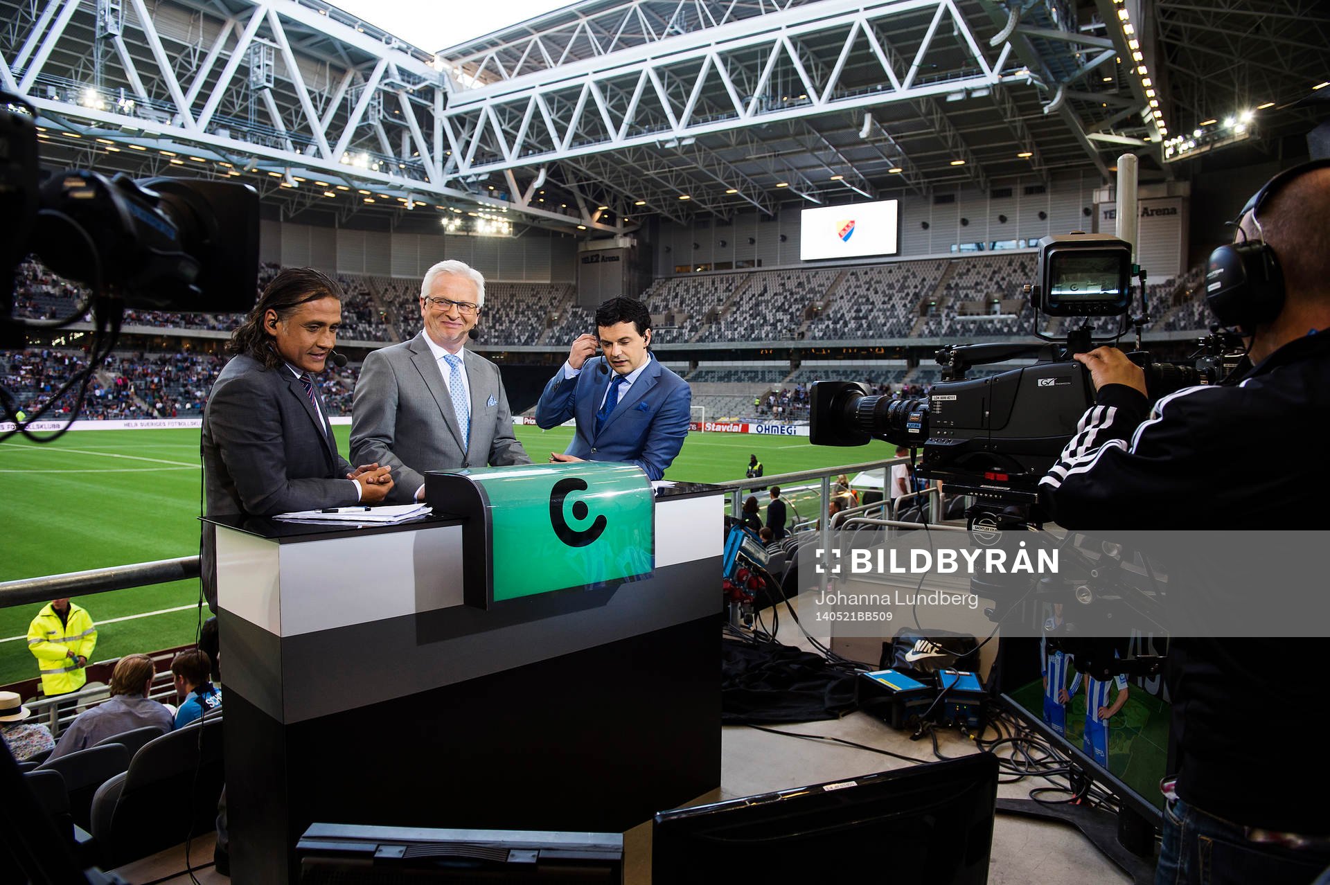 Özcan Melkemichel , Hasse Backe och Tommy Åström i