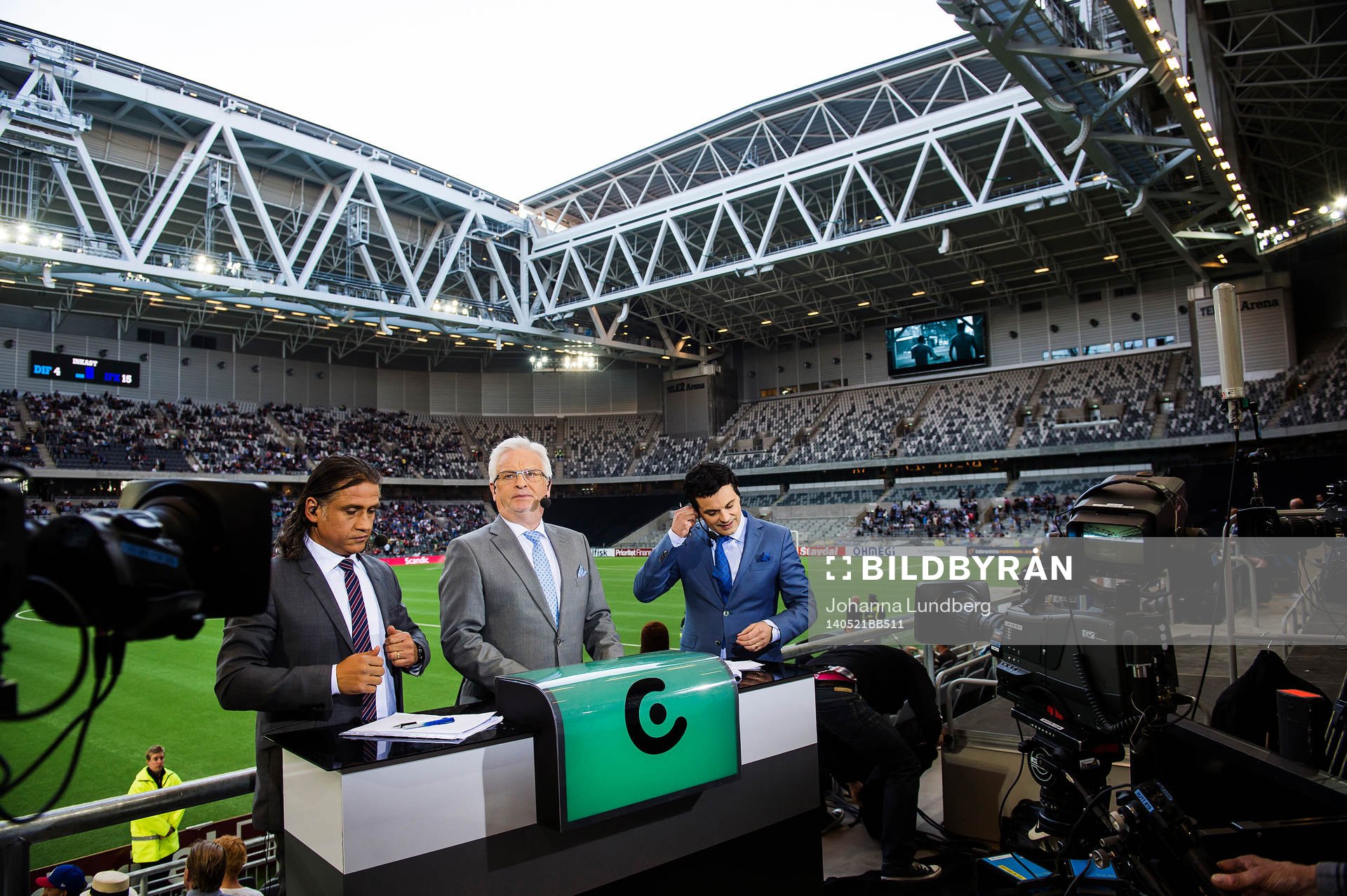 Özcan Melkemichel , Hasse Backe och Tommy Åström i