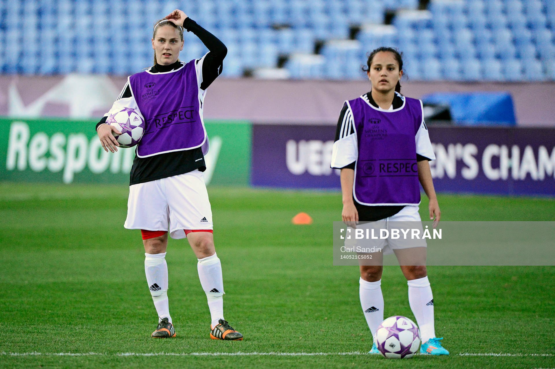 Tyresös Lisa Dahlkvist och Malin Diaz