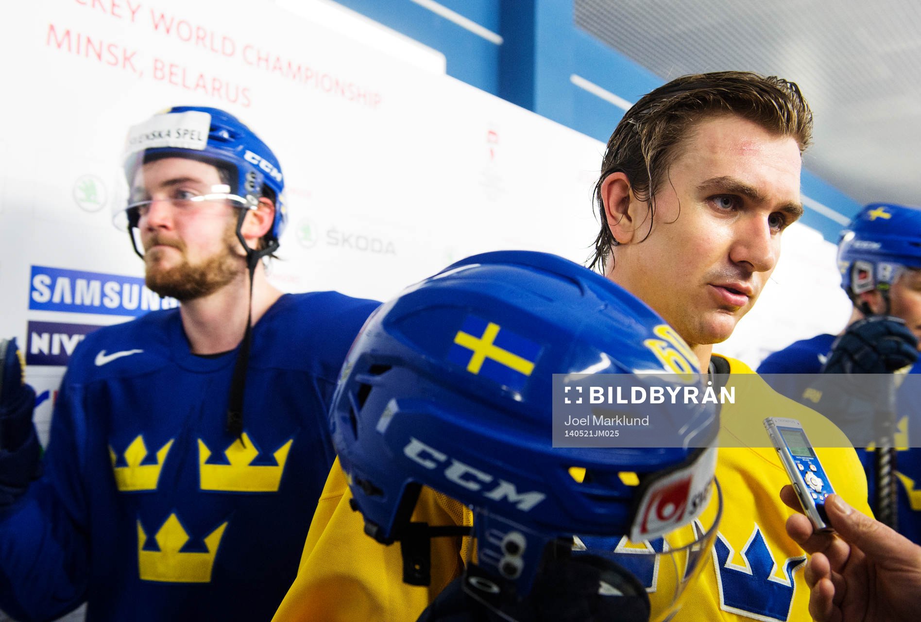 Mattias Ekholm och Mikael Backlund