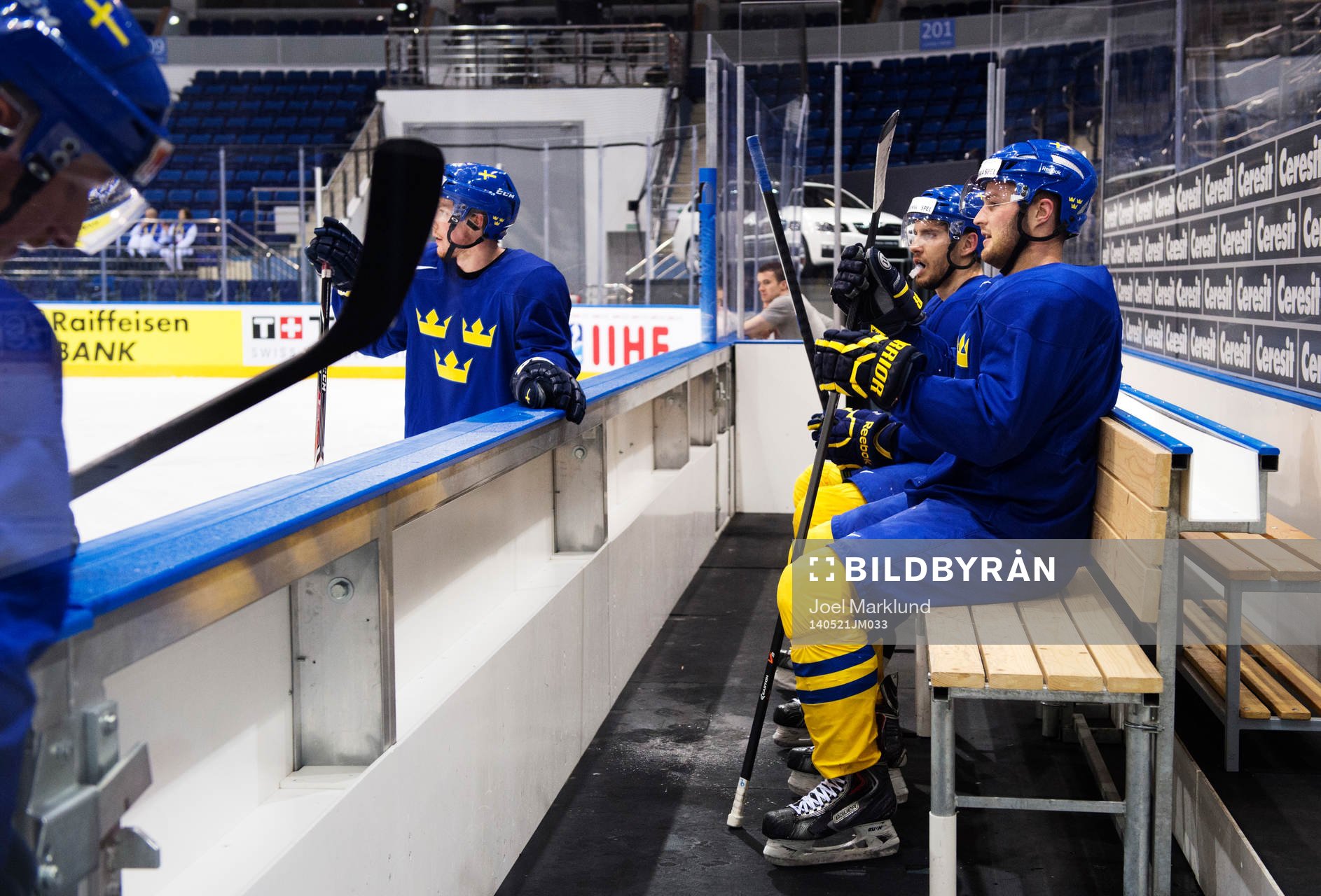 Niclas Burström, Mattias Sjögren och Niclas Andersén på