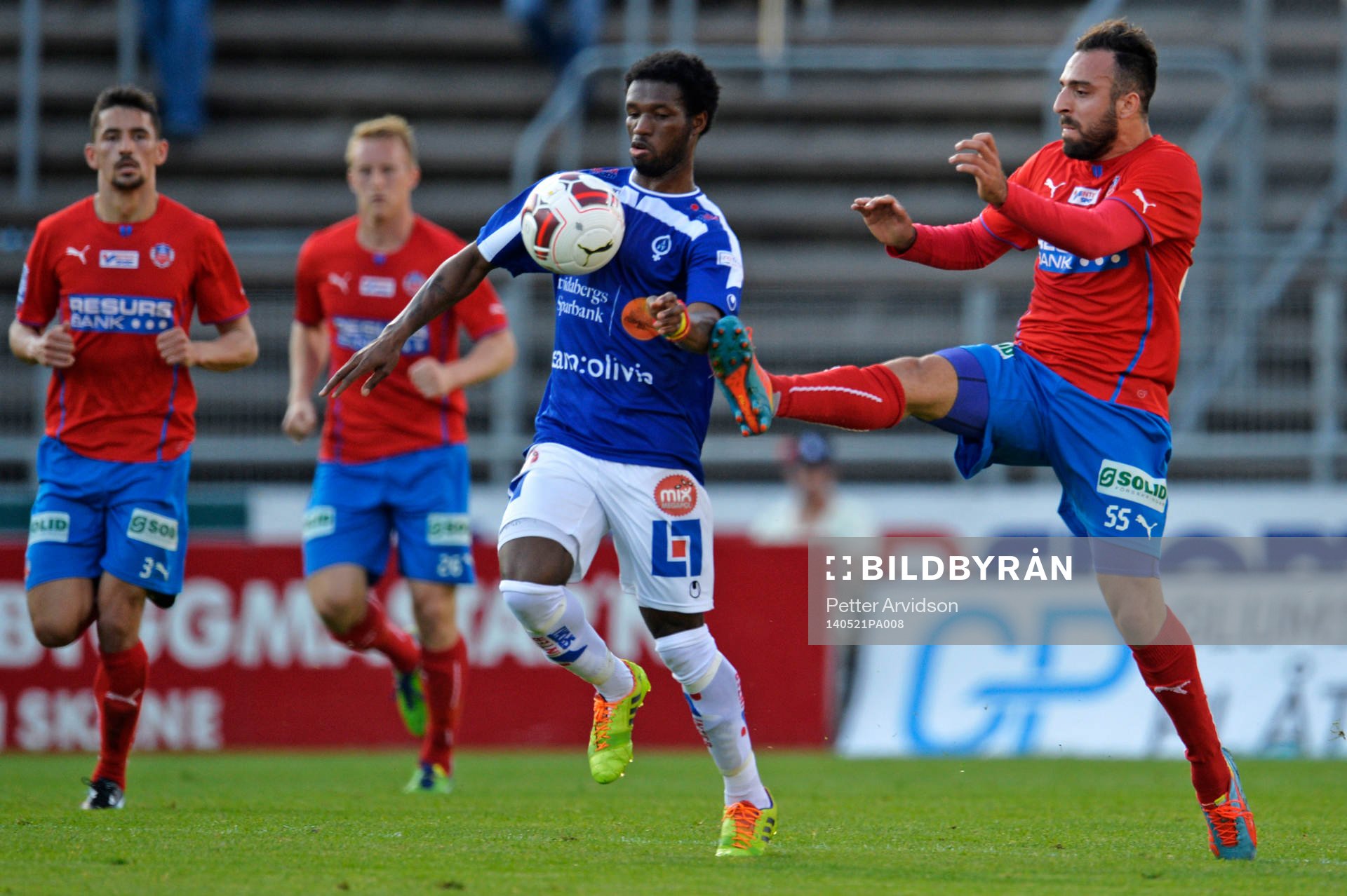 Åtvidabergs Mohammed Abubakari och Helsingborgs Abdul