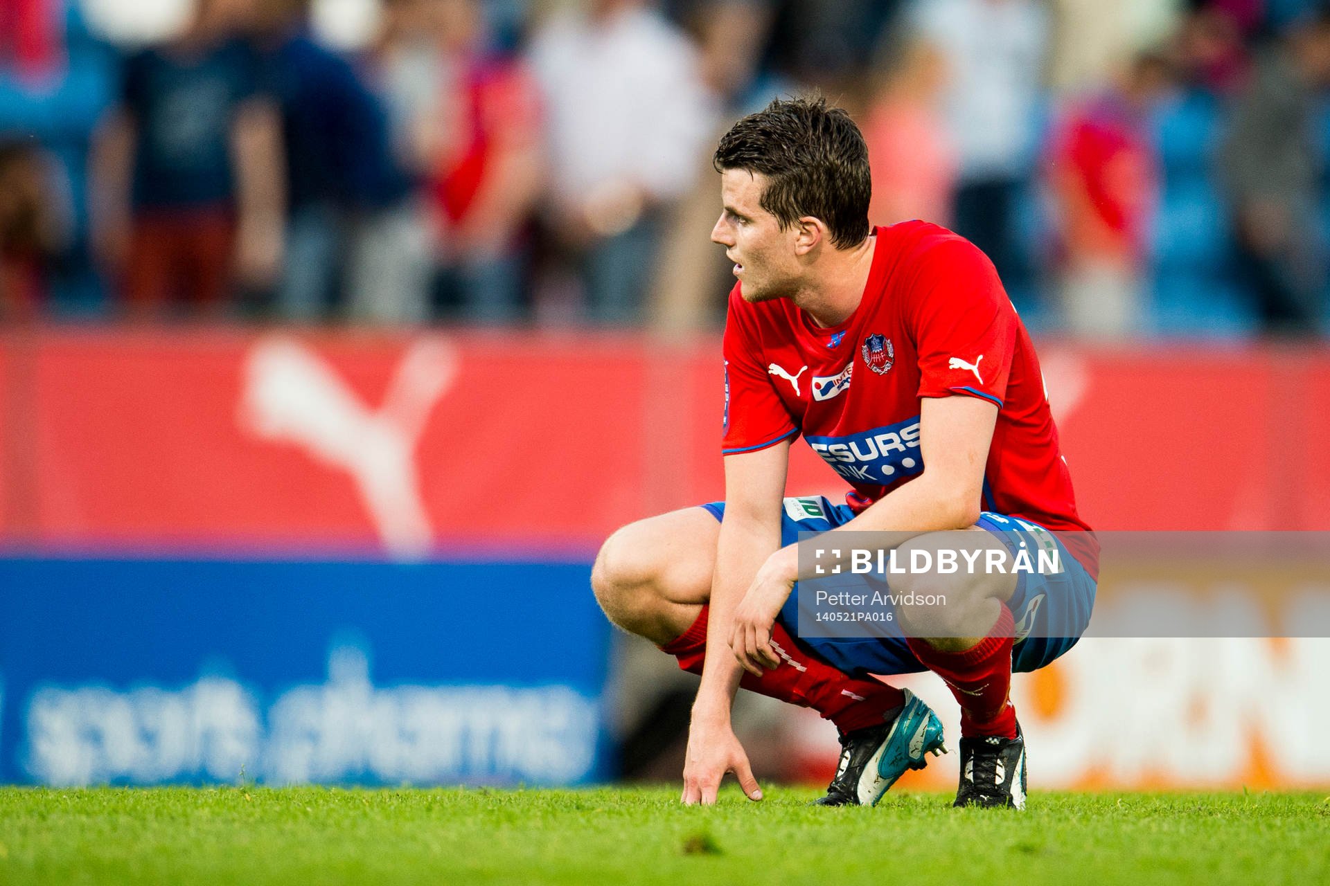 Helsingborgs Jesper Björkman deppar