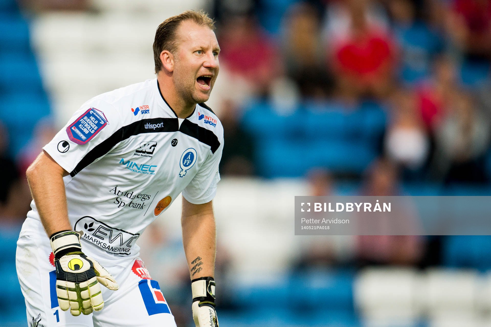 Åtvidabergs målvakt Henrik Gustavsson
