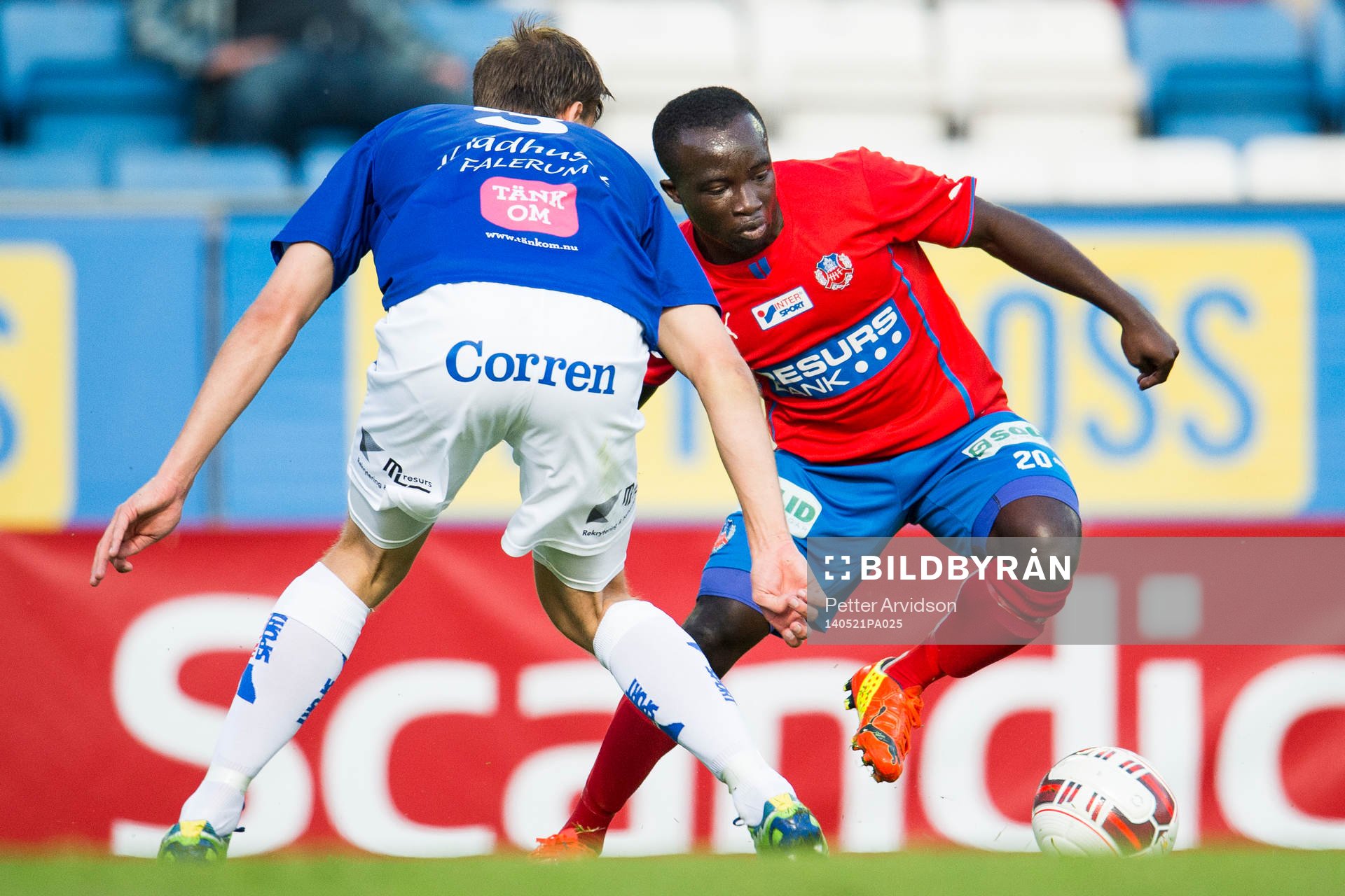 Helsingborgs Emmanuel Boateng och Åtvidabergs Månz