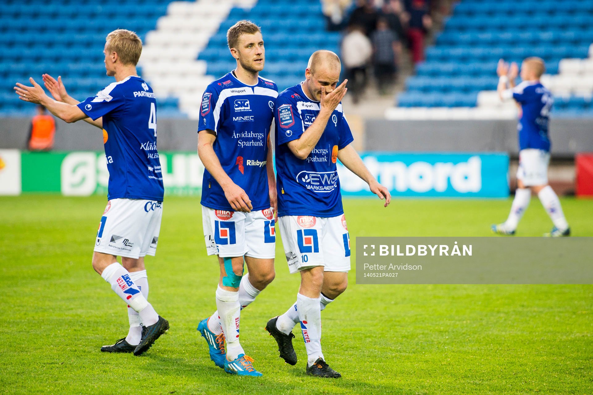 Åtvidabergs Andreas Dahlén, Daniel Hallingström och