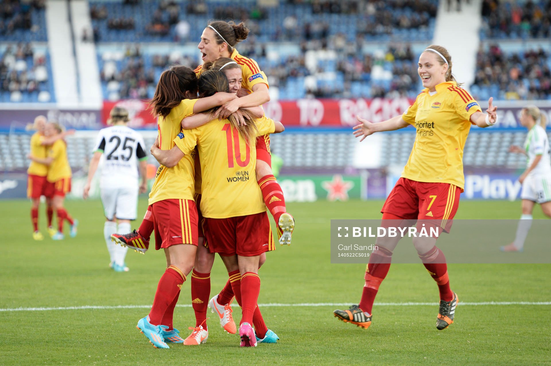 Tyresös Marta Vieira da Silva  jublar