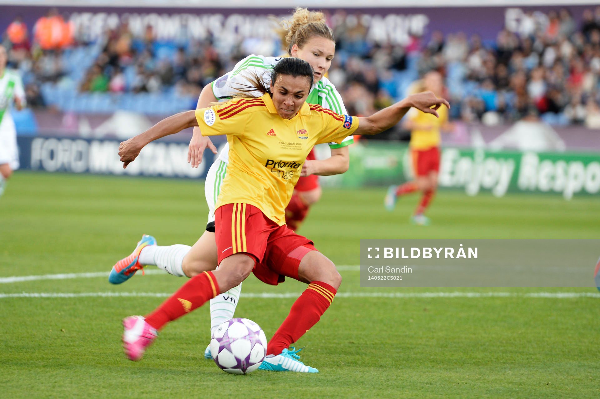 Tyresös Marta Vieira da Silva gör 1-0