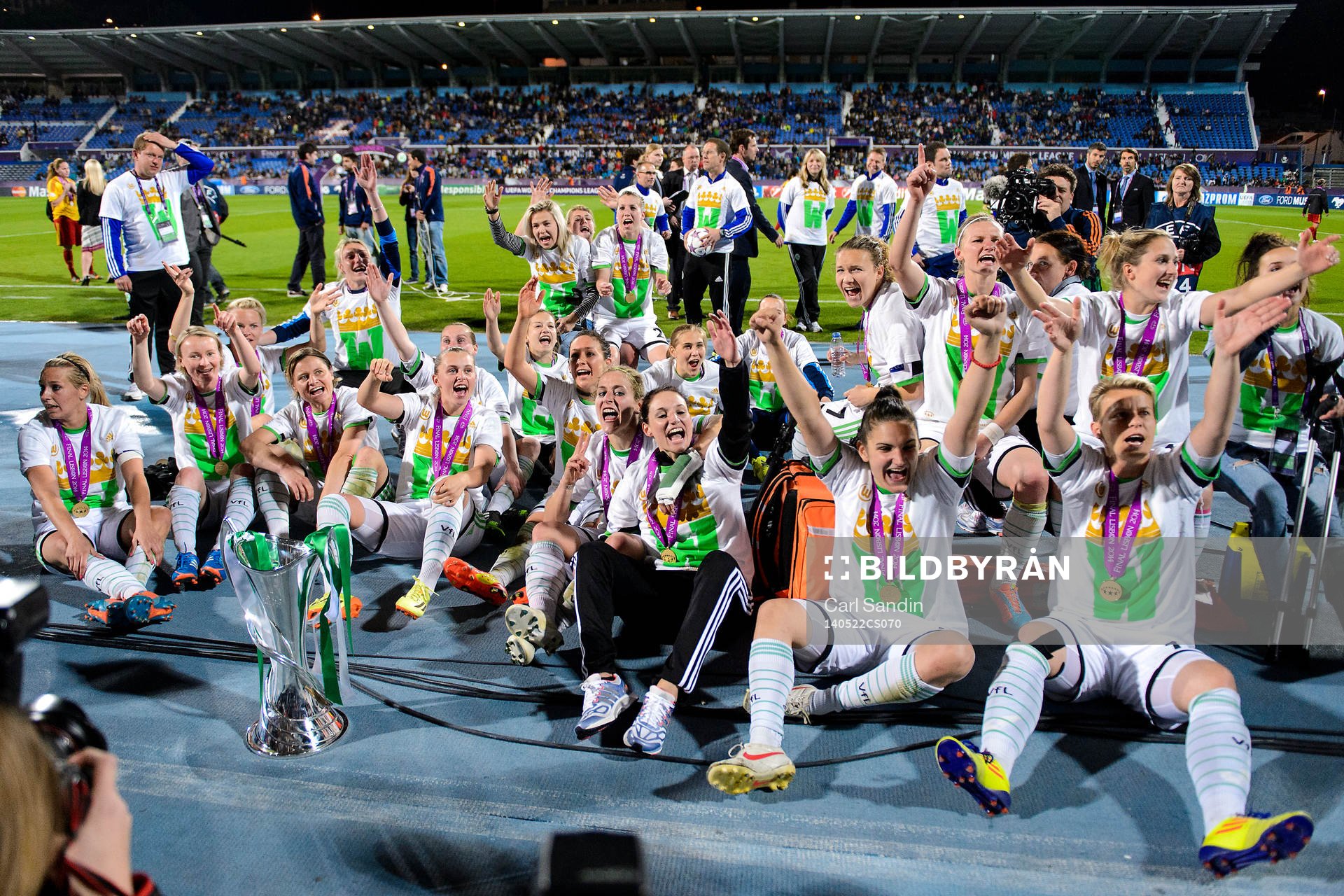 Wolfsburg firar