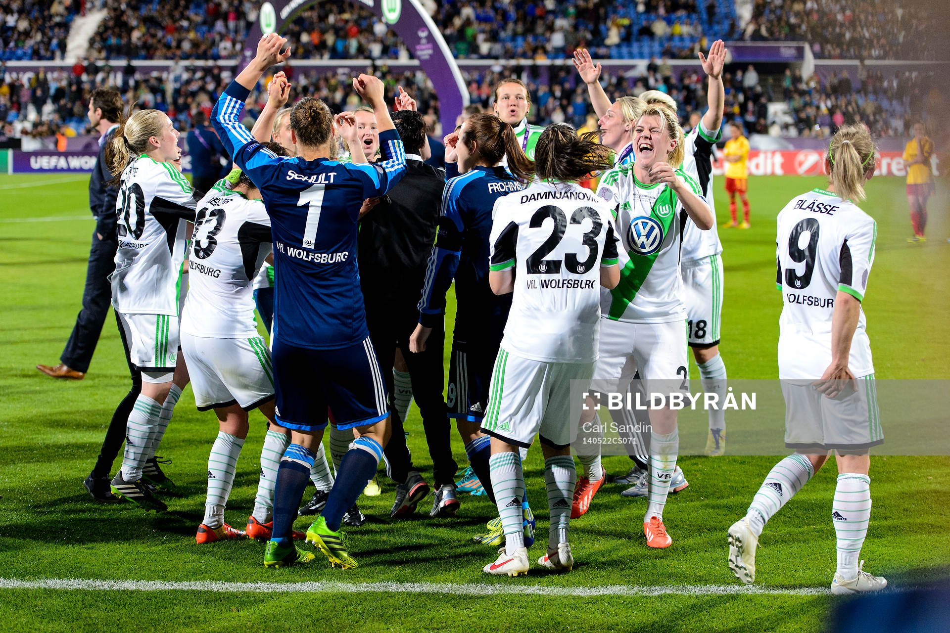 Wolfsburg jublar