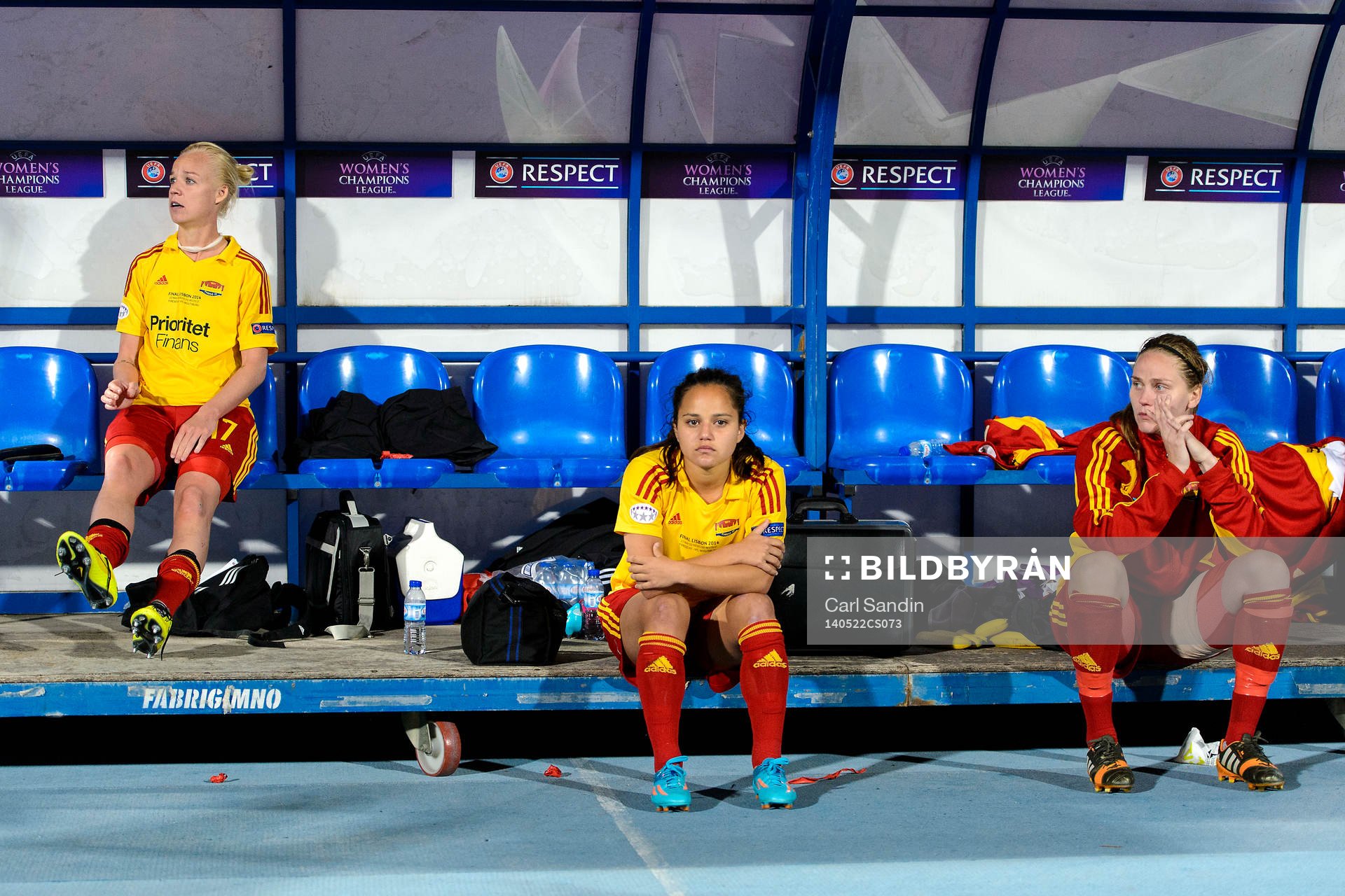 Tyresös Caroline Seger, Malin Diaz och Lisa Dahlkvist