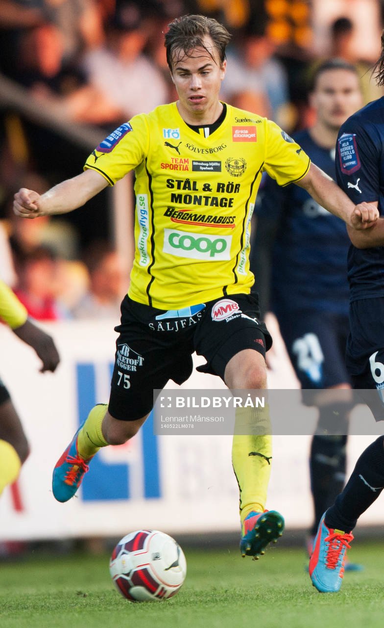 Mjällbys Andreas Blomqvist  i
