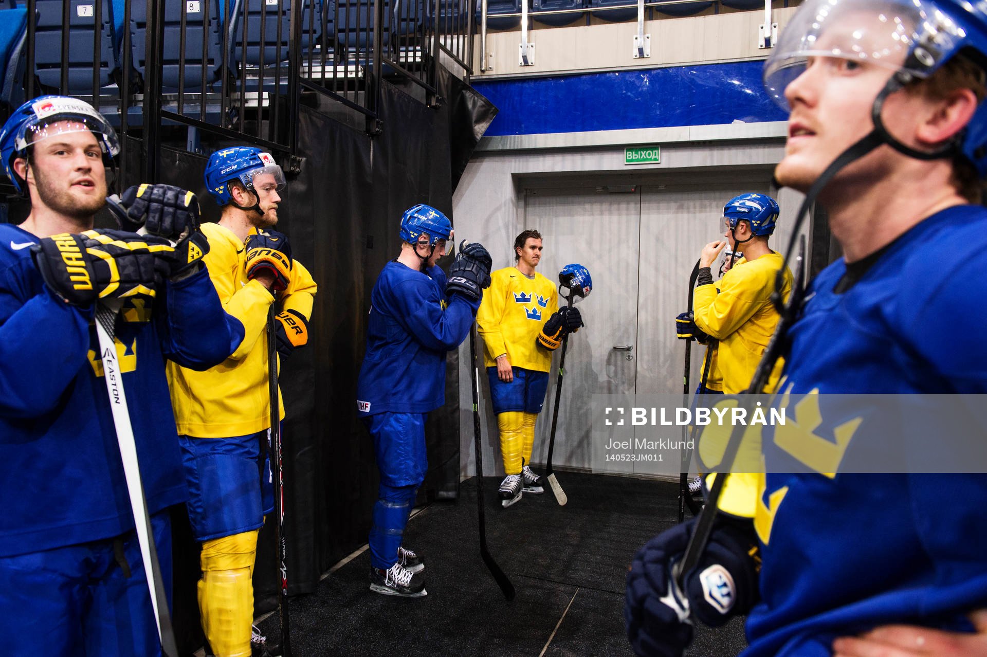 Niclas Andersén, Mattias Ekholm, Simon Hjalmarsson, Mikael