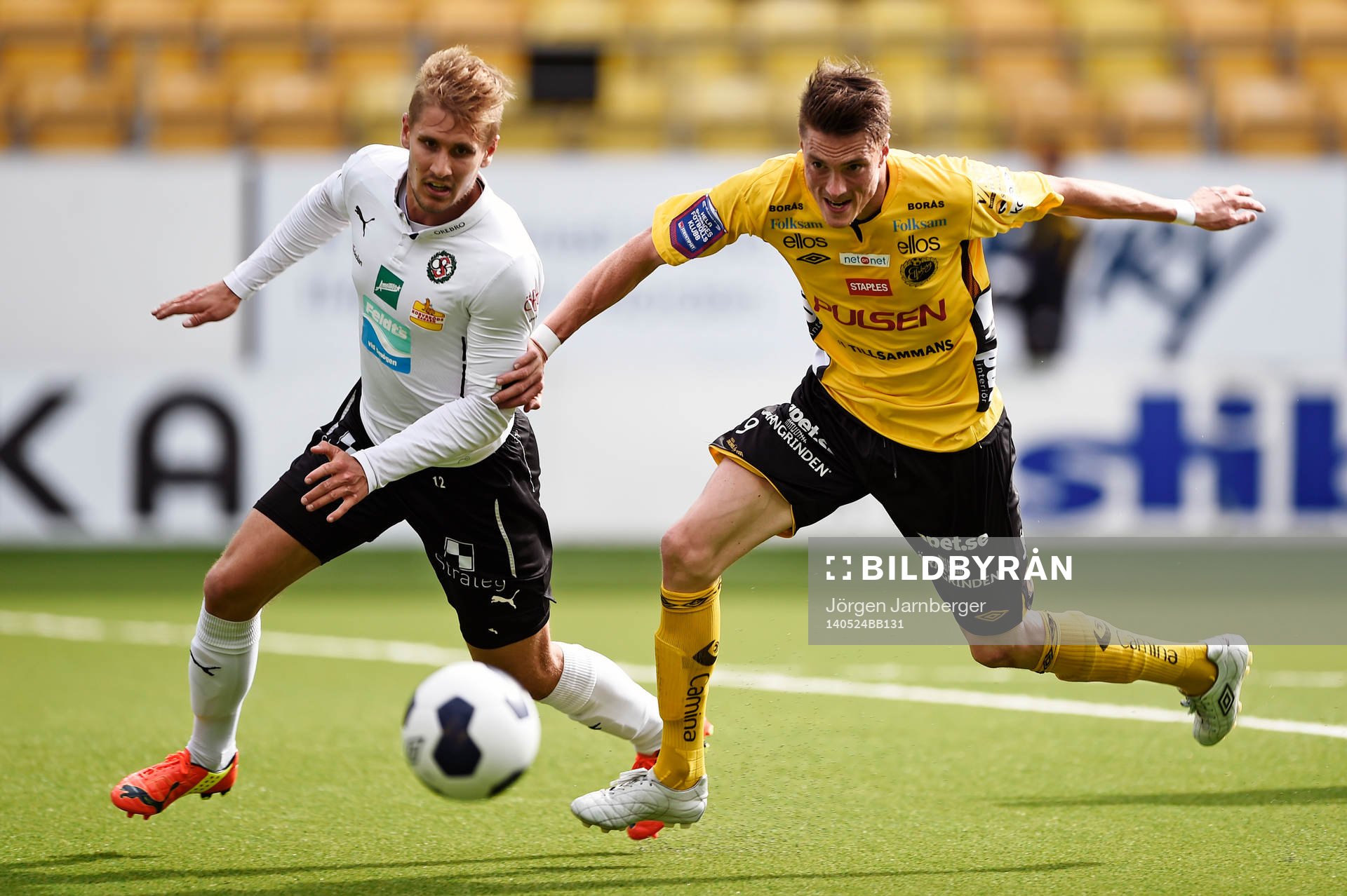 Örebros Daniel Björnqvist och Elfsborgs Lasse Nilsson