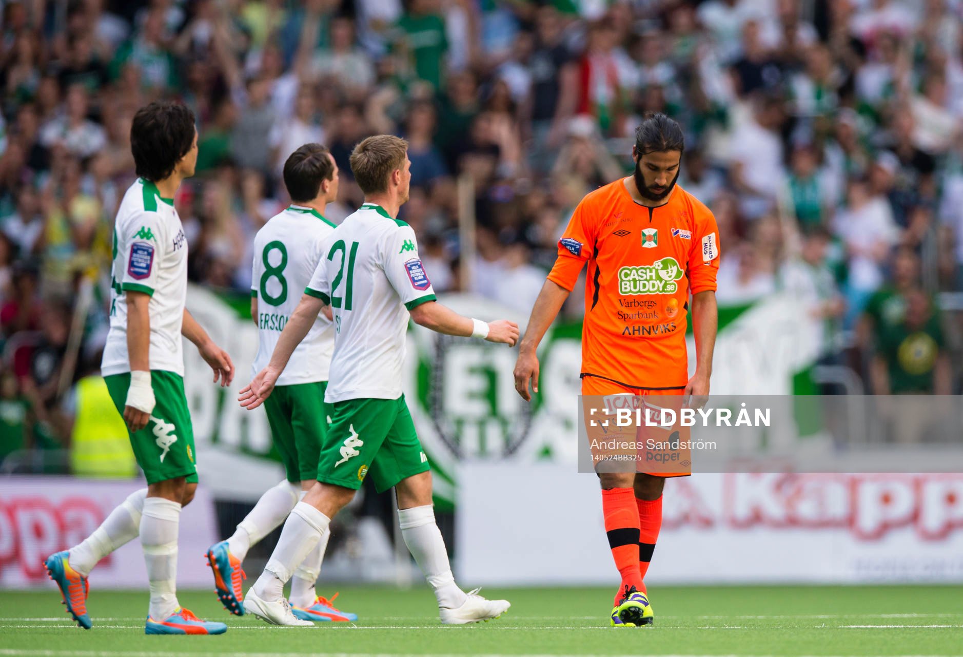 Varbergs Ali Sinan Ayranci ser deppig ut
