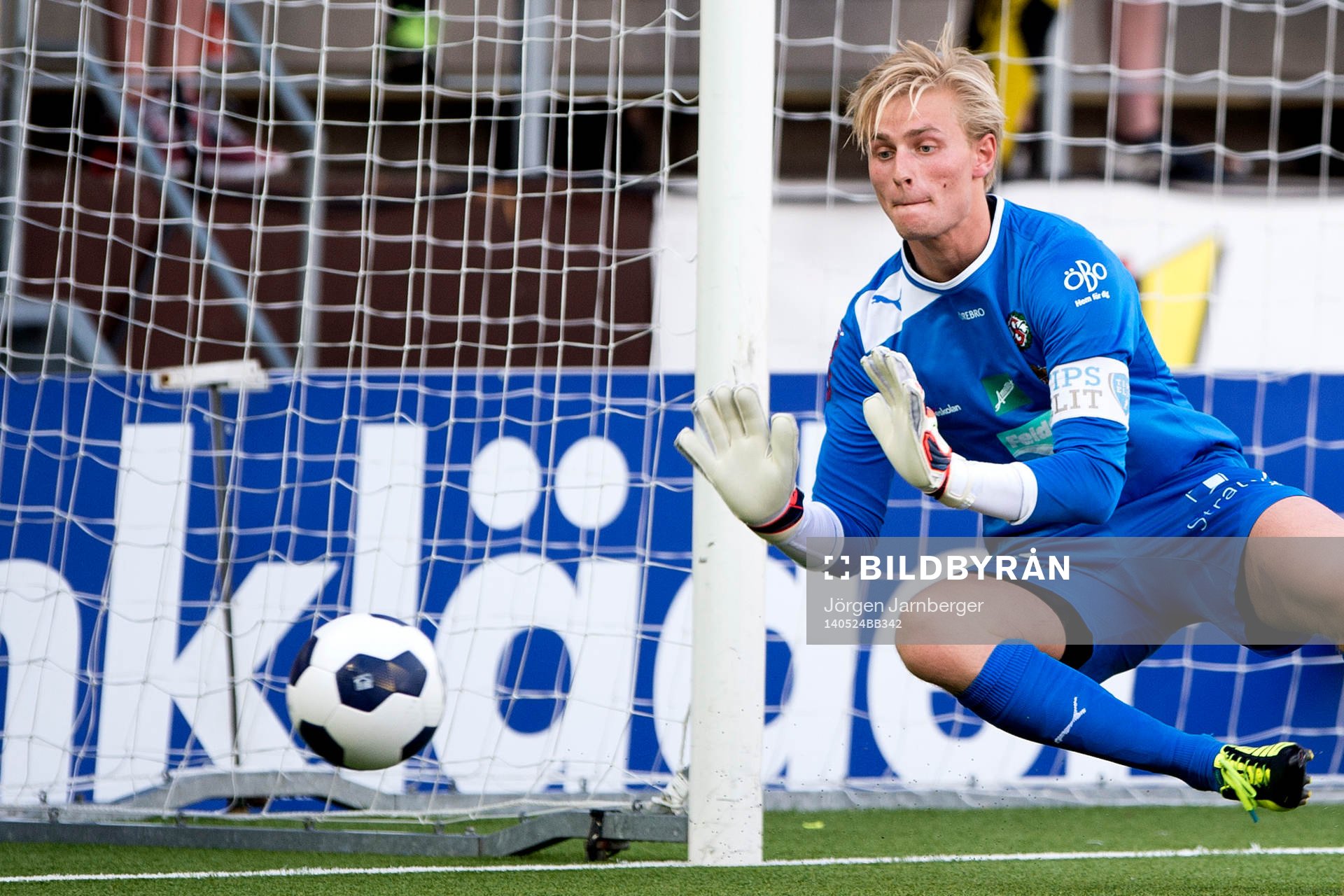Örebros målvakt Jacob Rinne