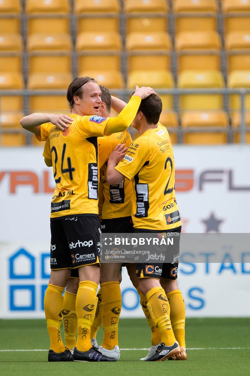 Elfsborgs spelare jublar