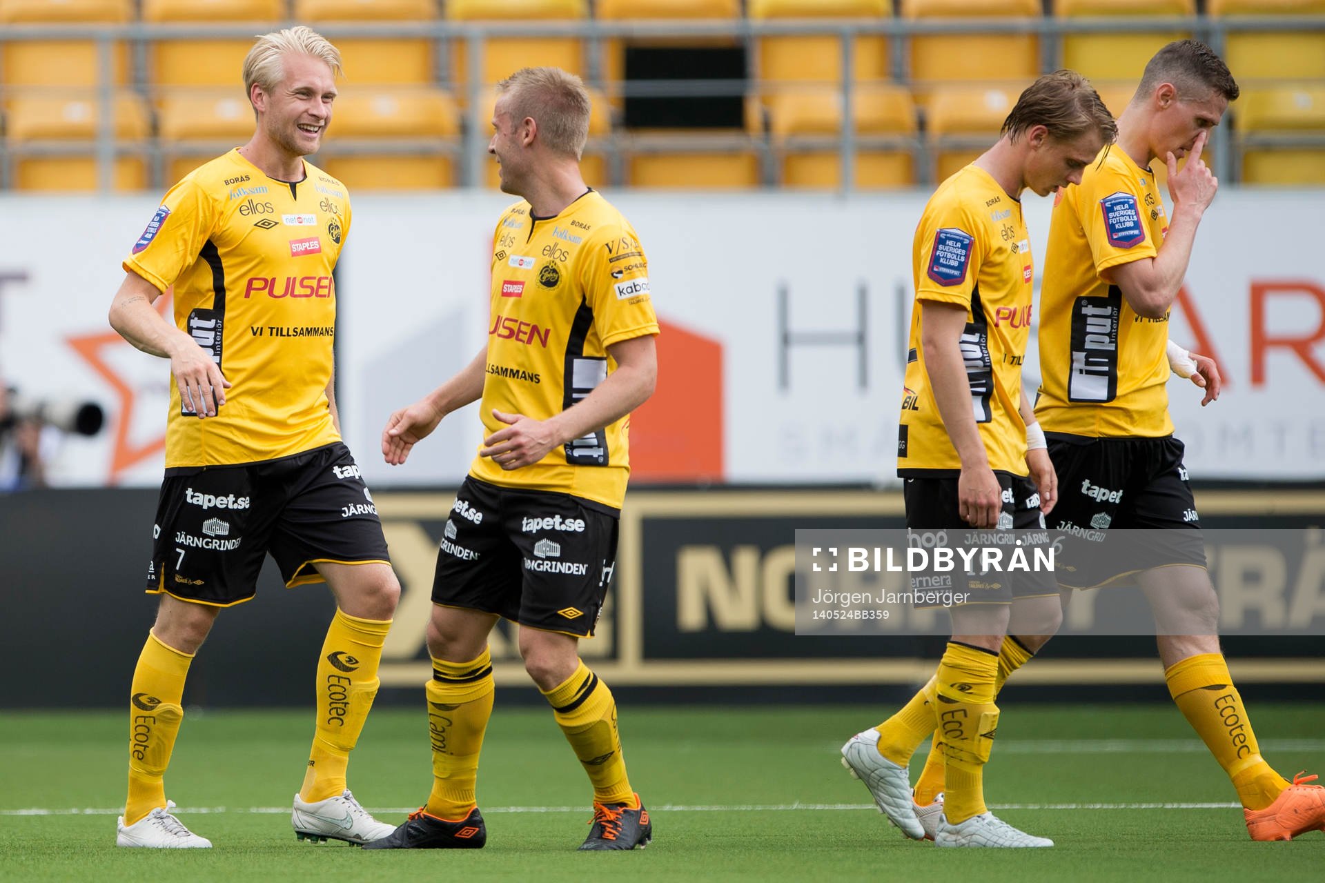 Elfsborgs Johan Larsson jublar