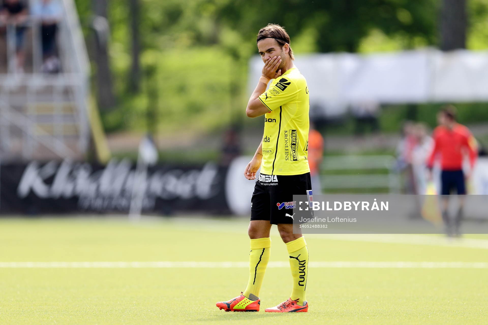 Halmstads Kristinn Steindorsson deppar