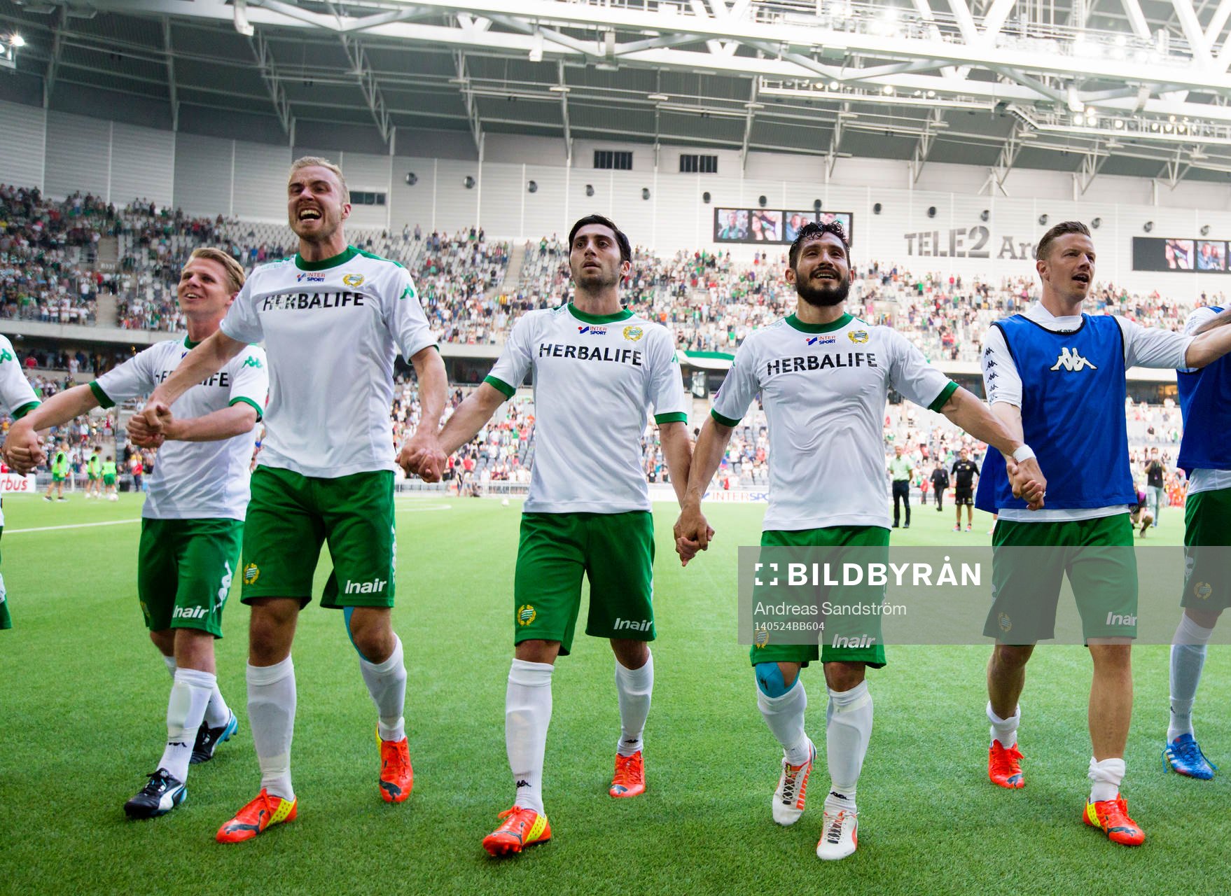 Hammarbys spelare tackar publiken