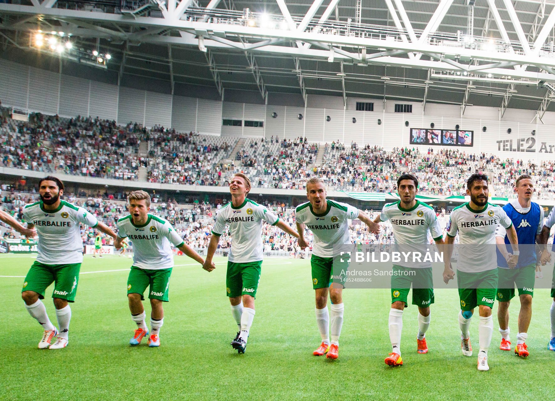 Hammarbys spelare tackar publiken