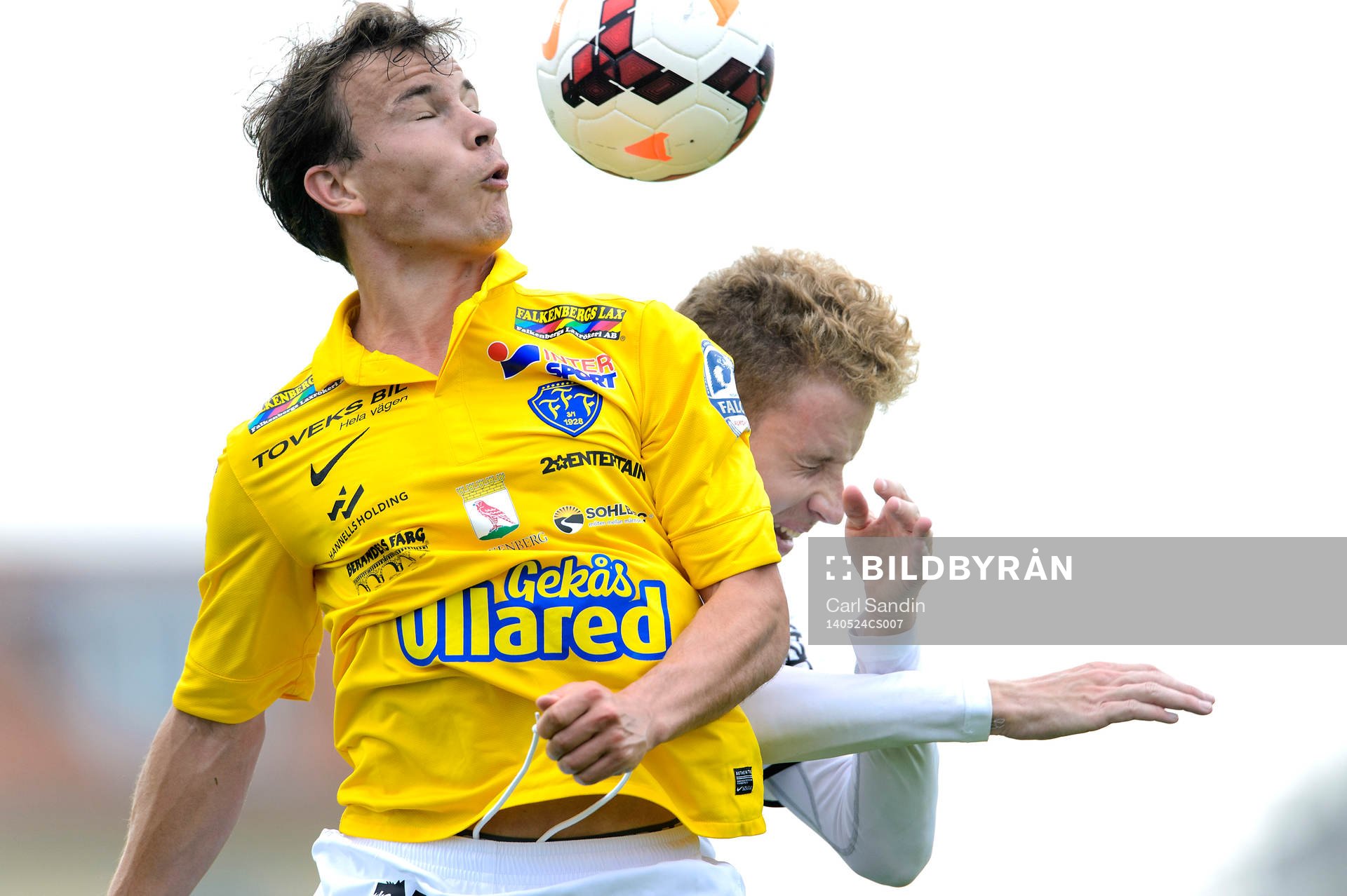 Nickduell mellan Falkenbergs Anton Wede och Häckens Samuel