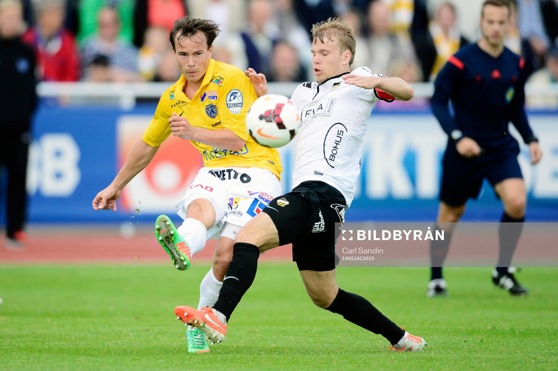 Falkenbergs Anton Wede och Häckens Oscar Lewicki