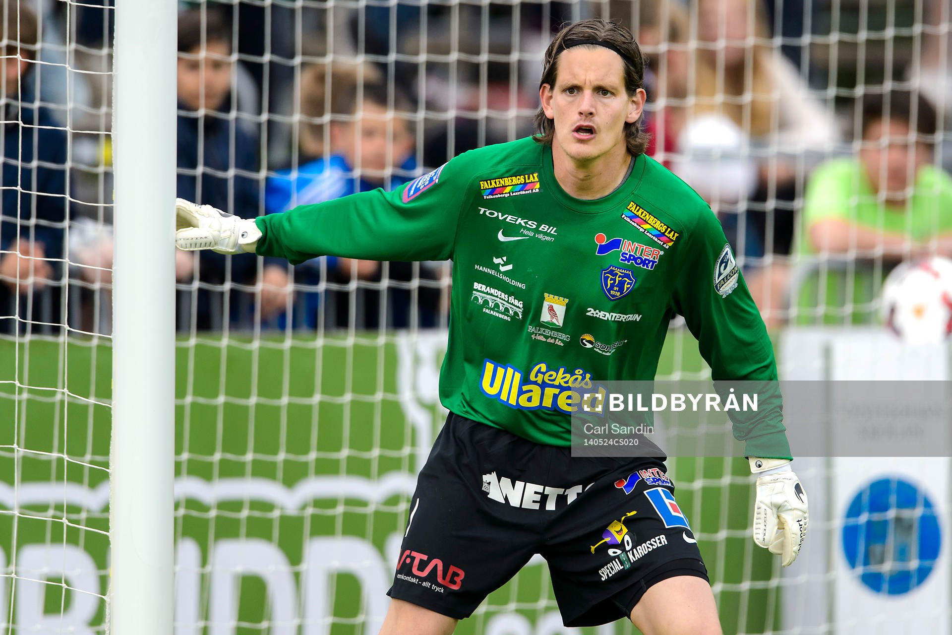 Falkenbergs målvakt Otto Martler