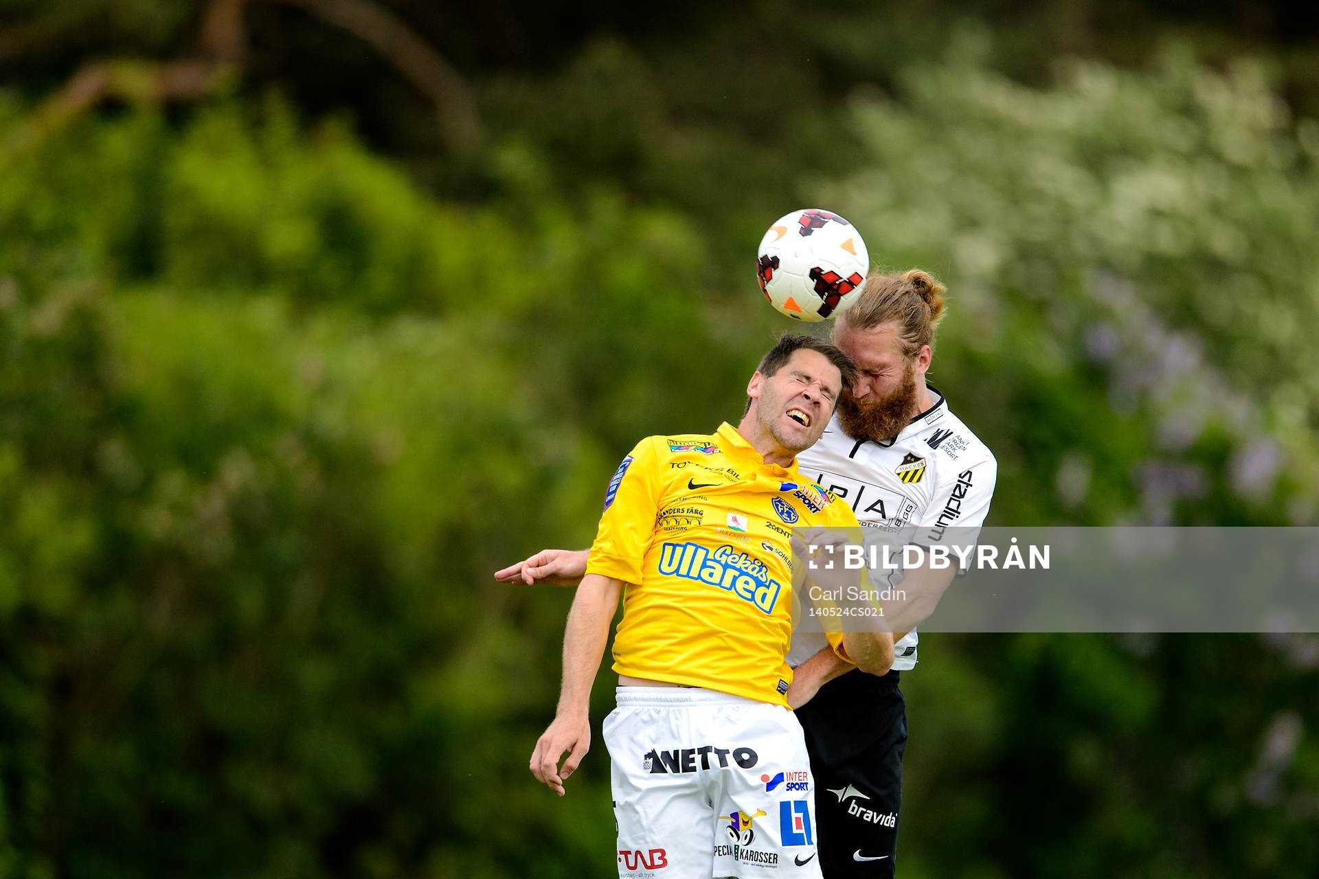 Nickduell mellan Falkenbergs Stefan Rodevåg och Häckens