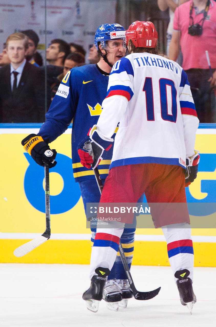Sveriges Mikael Backlund i bråk med Rysslands Viktor