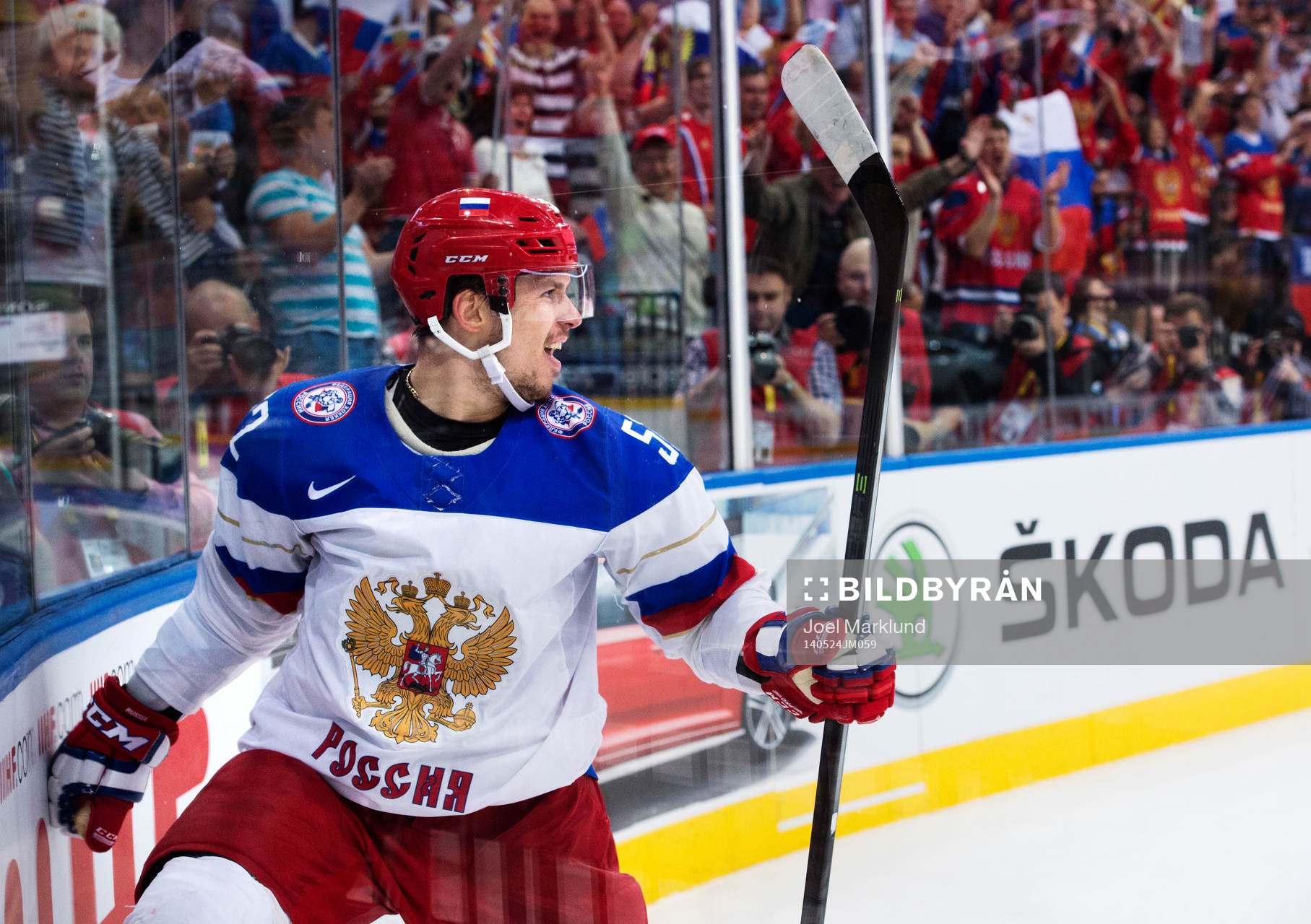 Rysslands Sergei Shirokov jublar